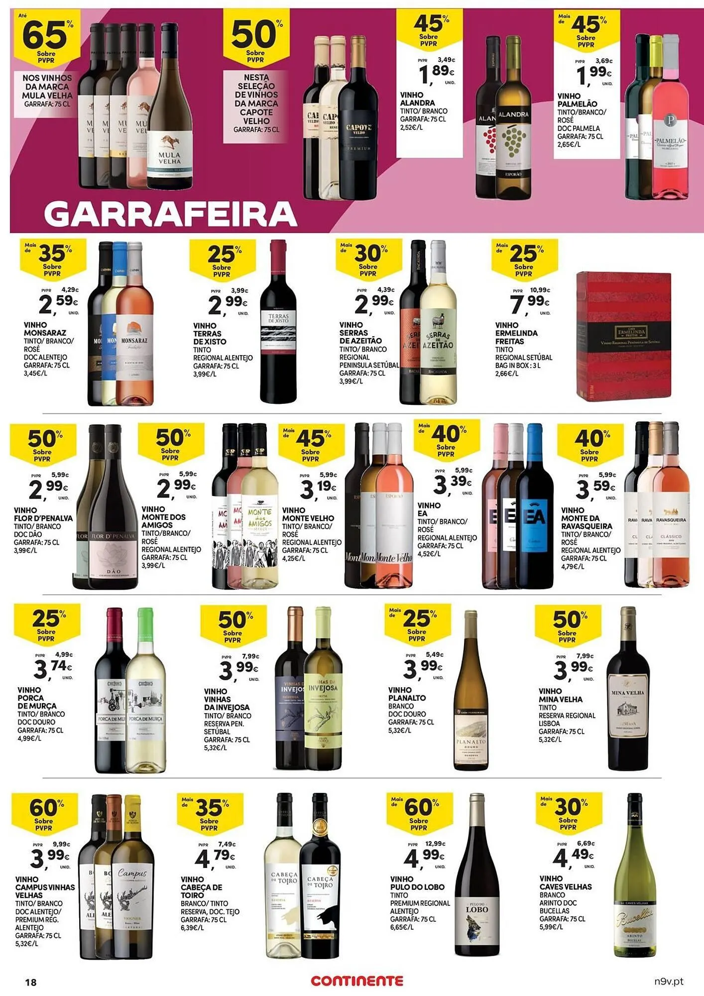 Folheto Folheto Continente de 4 de abril até 16 de abril 2025 - Pagina 18