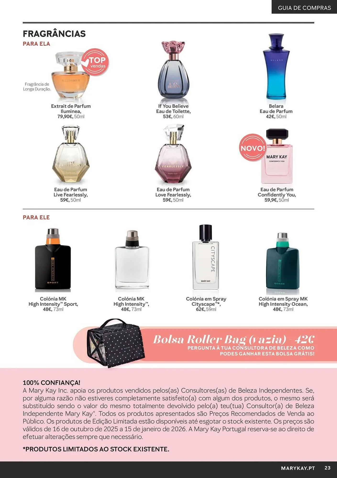 Folheto Folheto Mary Kay de 2 de outubro até 15 de janeiro 2026 - Pagina 23