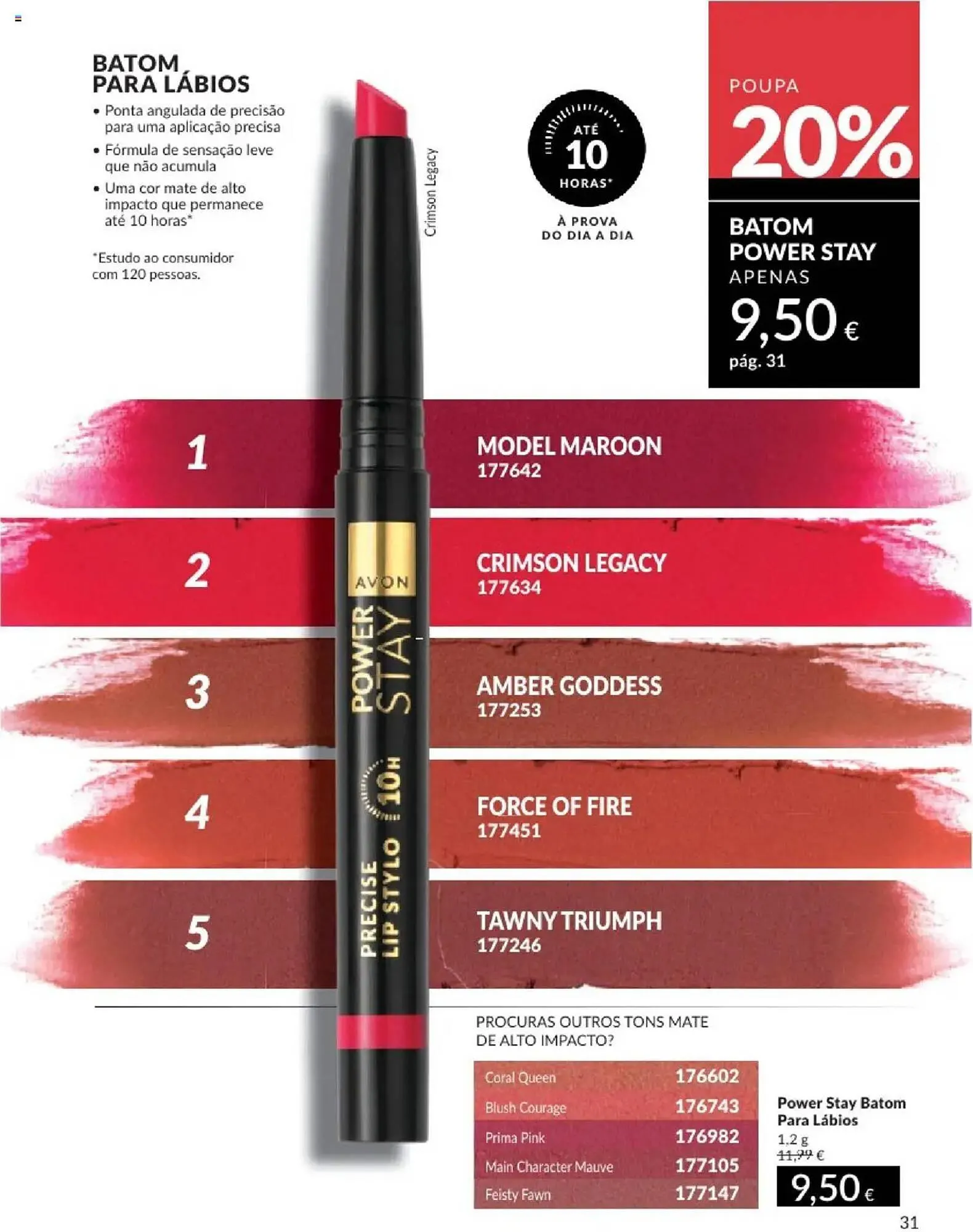 Folheto Folheto Avon de 1 de maio até 31 de maio 2025 - Pagina 31