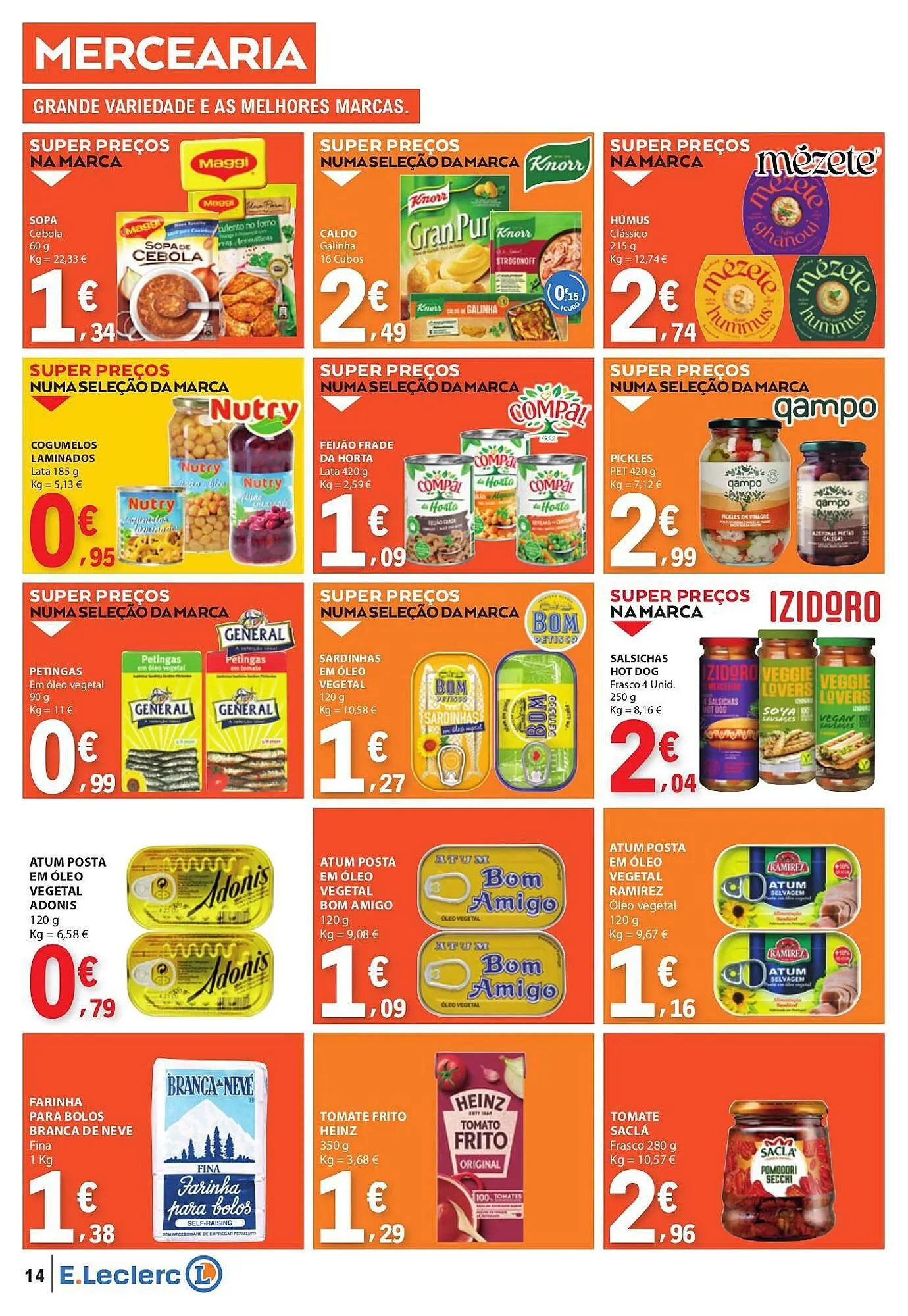 Folheto Folheto E.Leclerc de 15 de janeiro até 21 de janeiro 2026 - Pagina 14