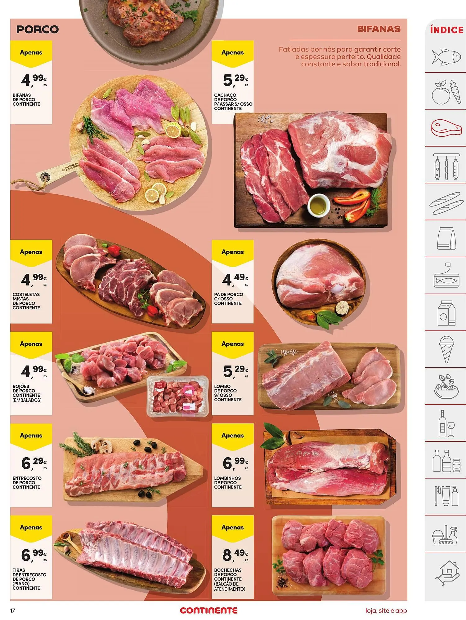 Folheto Folheto Continente de 3 de março até 9 de março 2026 - Pagina 17