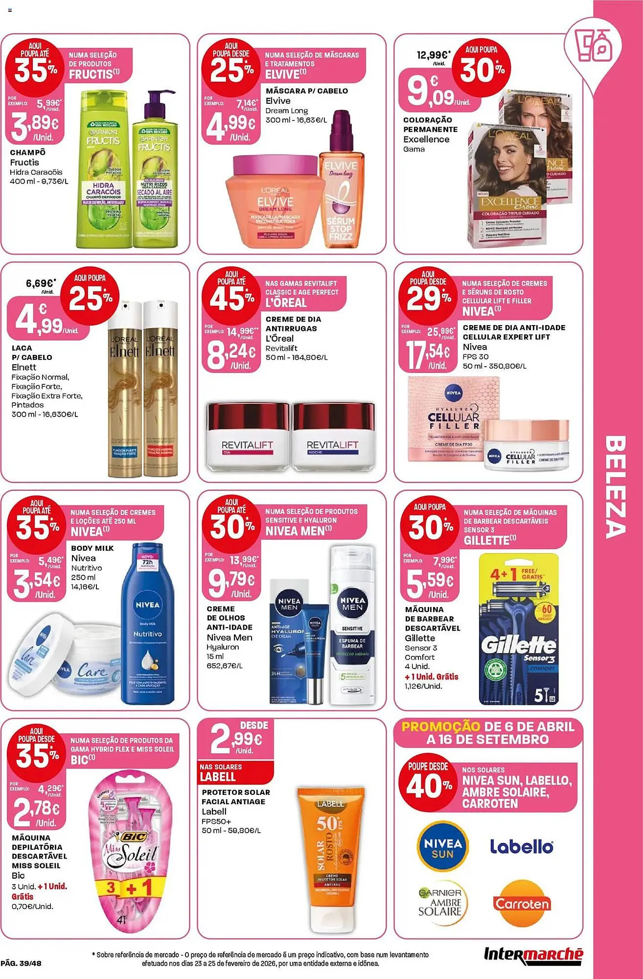 Folheto Folheto Intermarché de 6 de abril até 16 de abril 2026 - Pagina 39