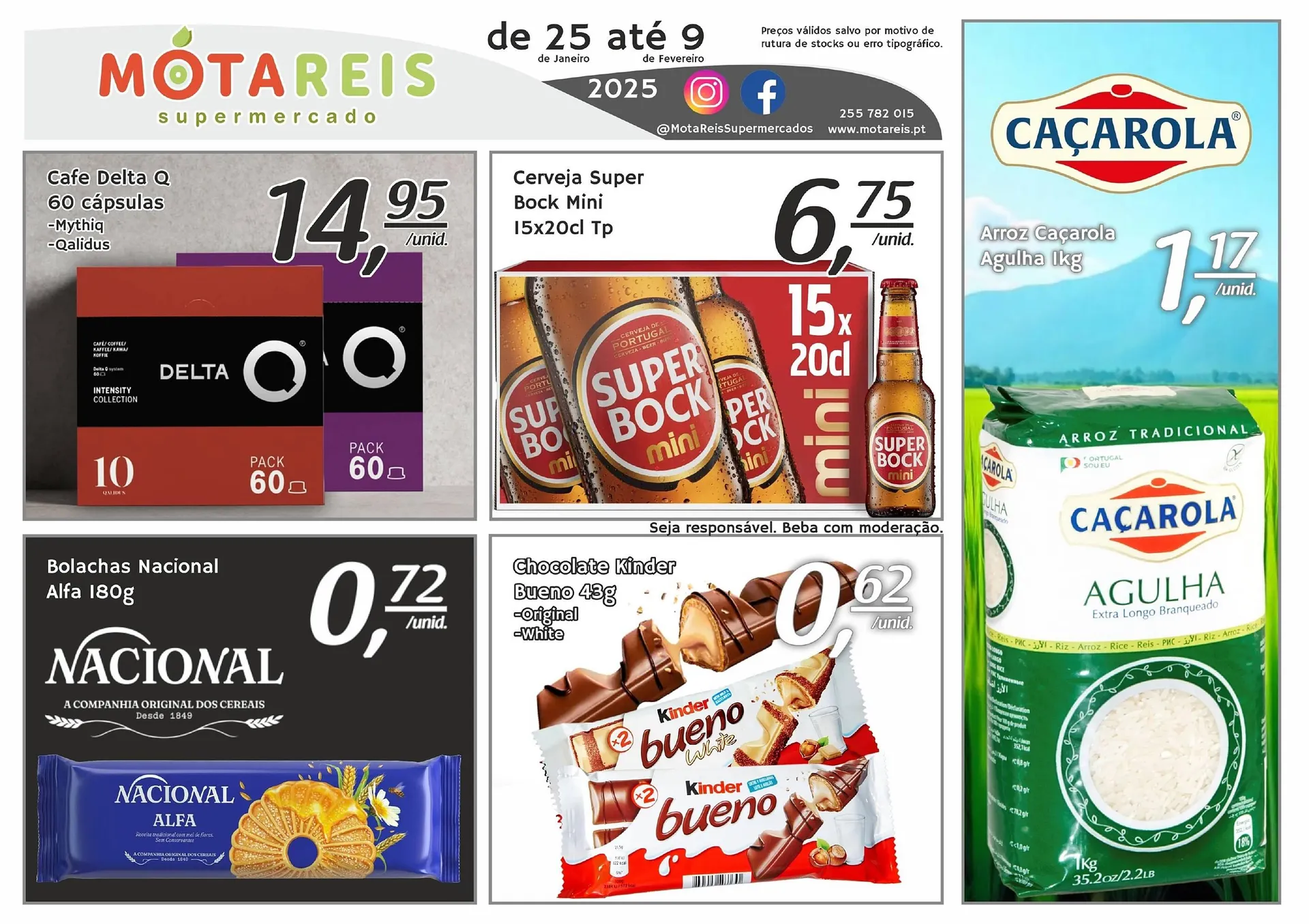 Folheto Mota Reis - 1