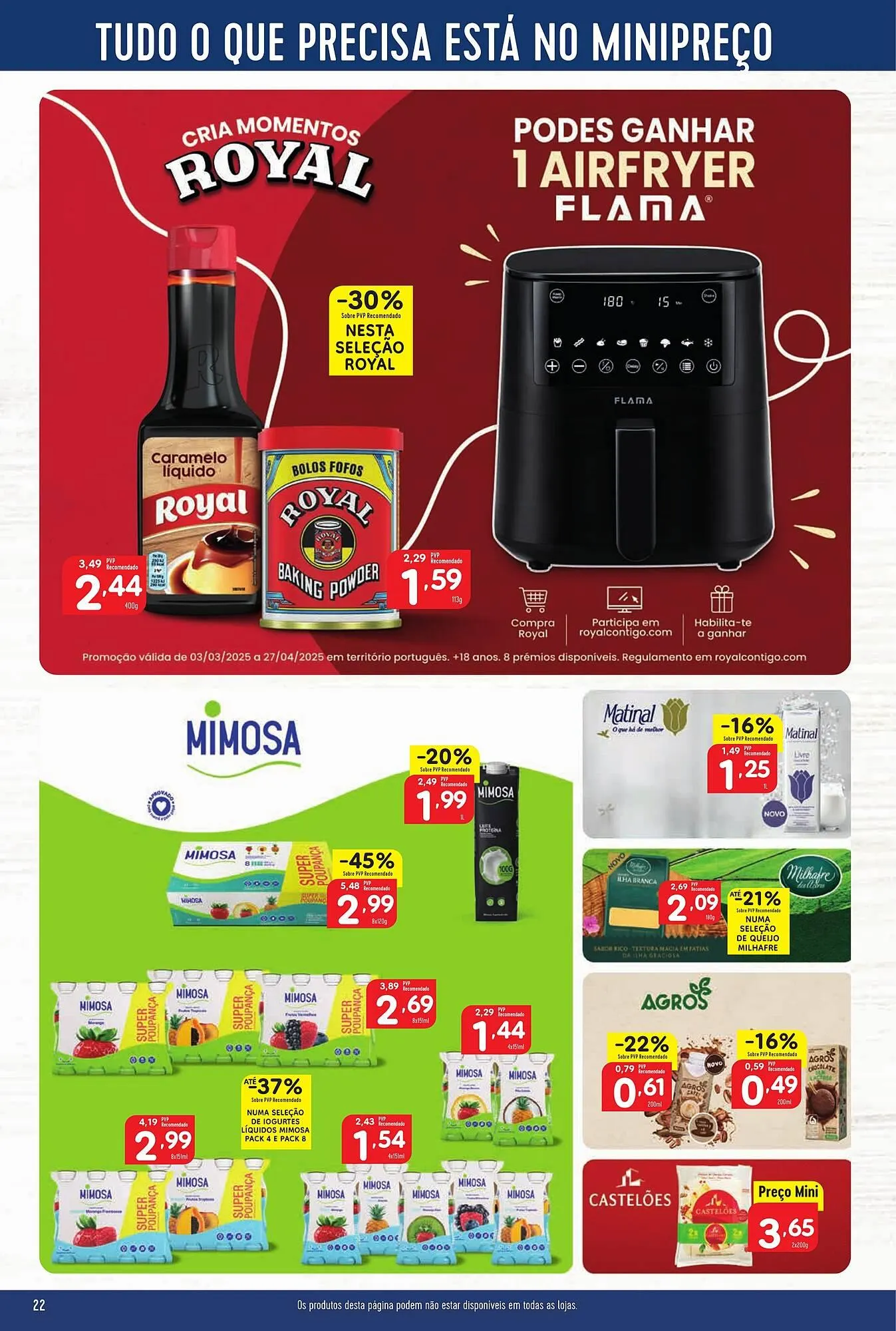 Folheto Folheto Minipreço de 20 de março até 26 de março 2025 - Pagina 22