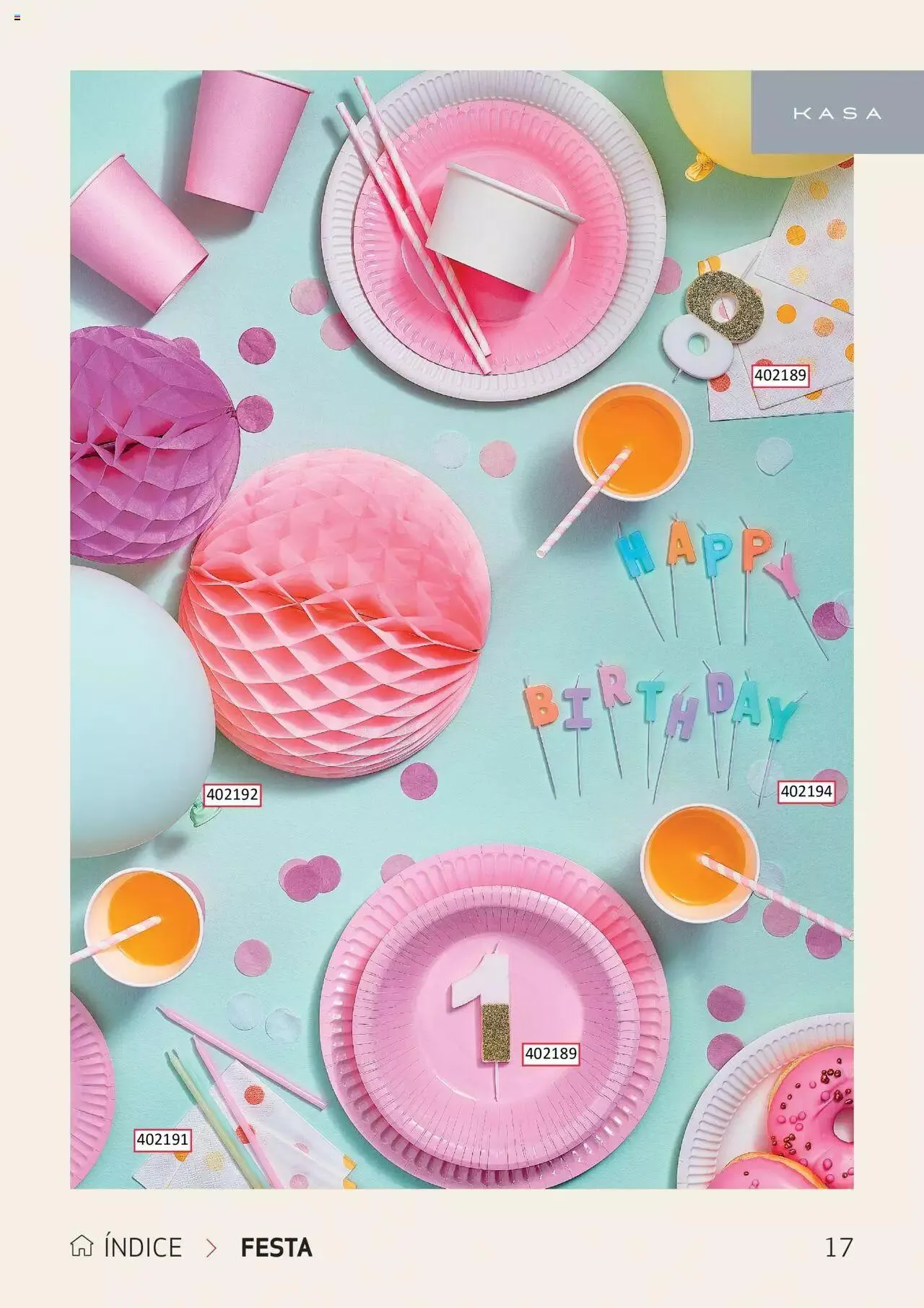 Folheto Continente Kasa Catálogo Kasa: Partilhar Momentos de 29 de agosto até 30 de setembro 2023 - Pagina 17