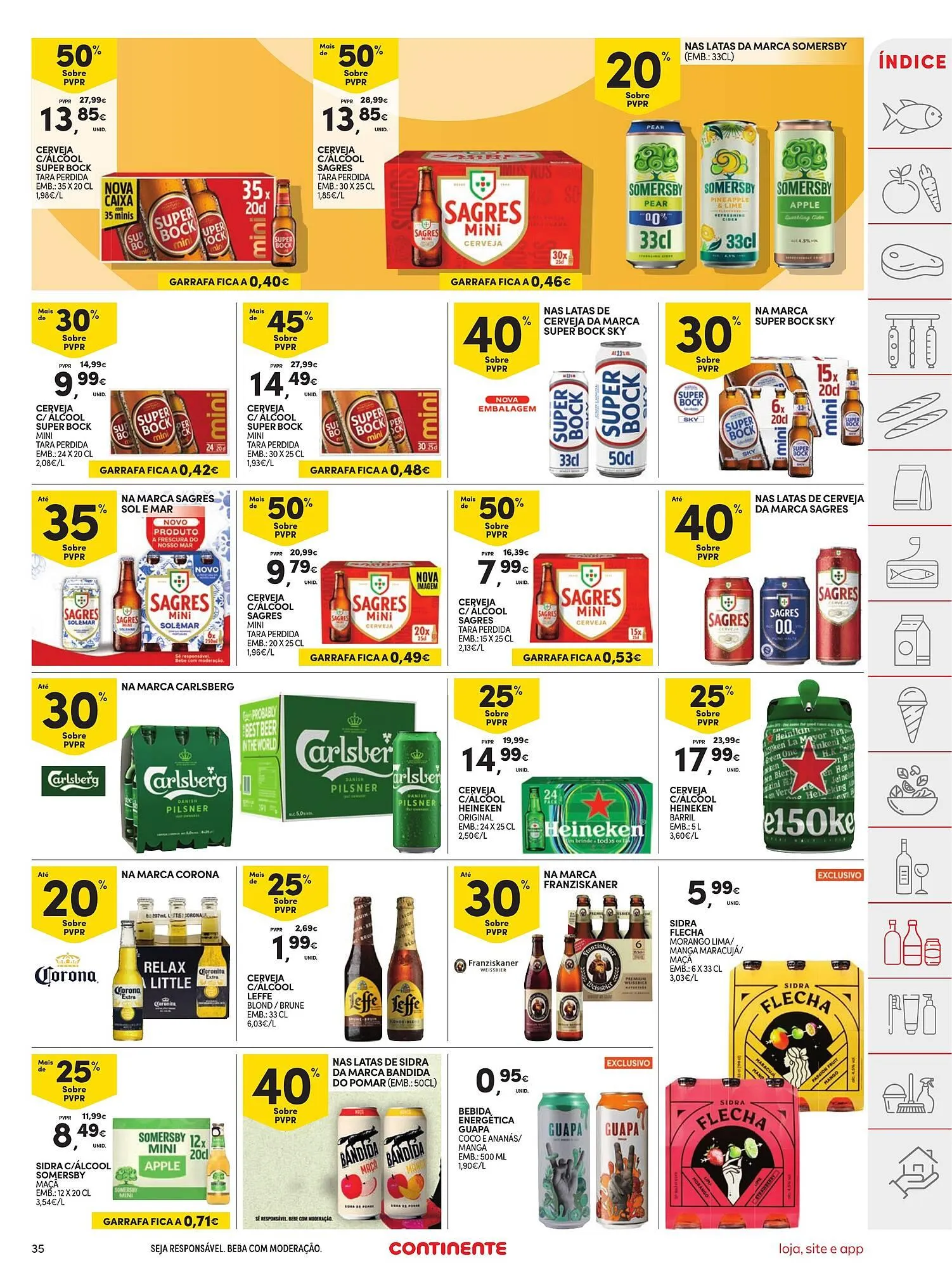 Folheto Folheto Continente de 10 de junho até 16 de junho 2025 - Pagina 35