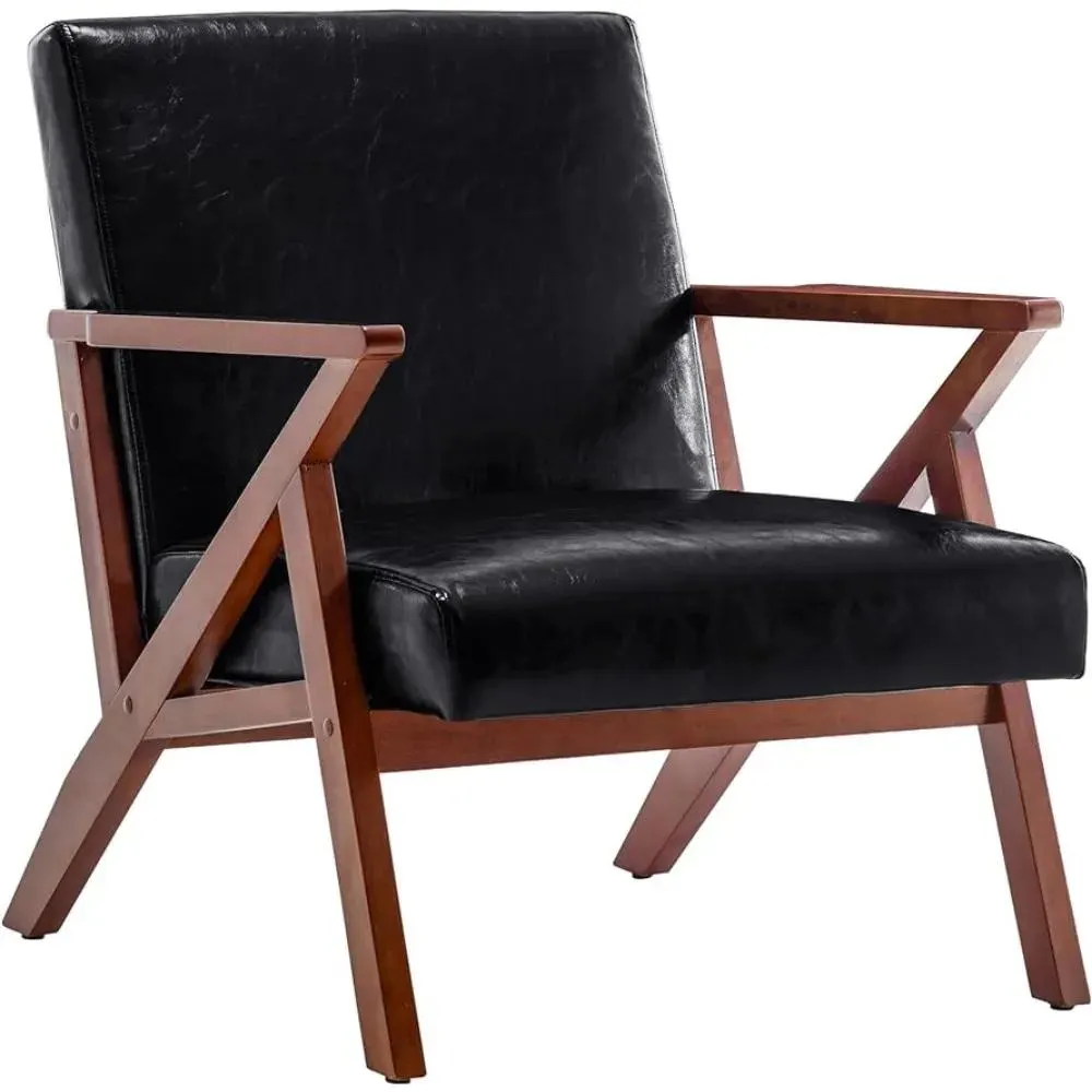 Bedroom Chair for the Living Room Chairs Take a Seat Cliff Accent Armchair 28.5"-Mid-Century Modern Lounge Chair for Living Room