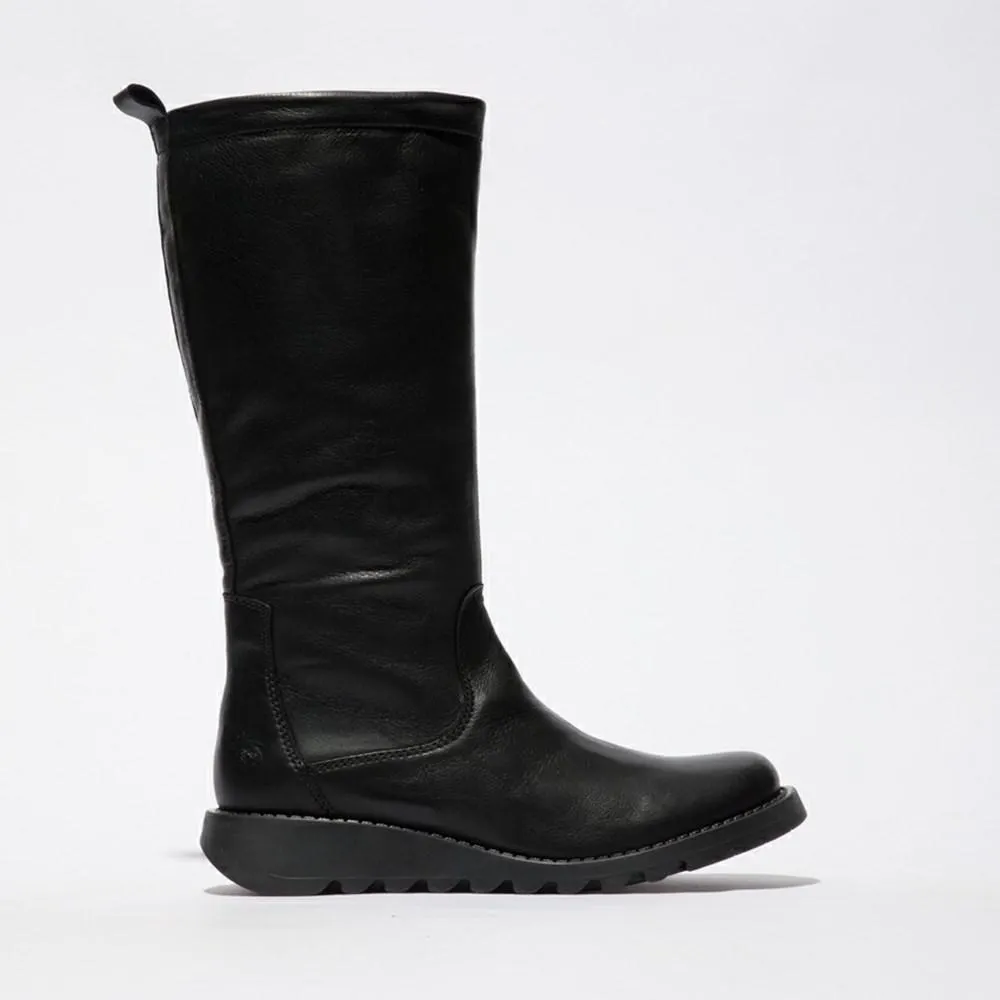 Botas De Cano Alto Fly London Seme828fly Feminino Pretas Pretas | VDTMESZ-14