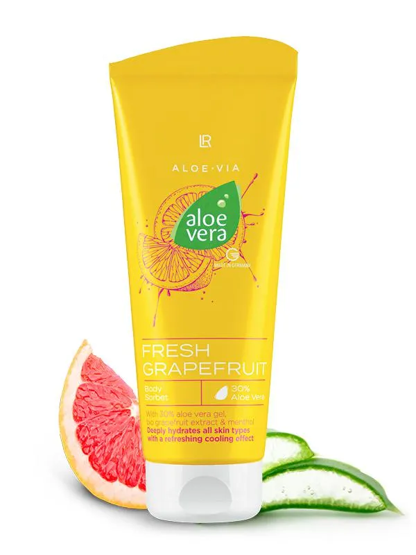 Edição Limitada de Gel de duche de toranja e Aloe Vera