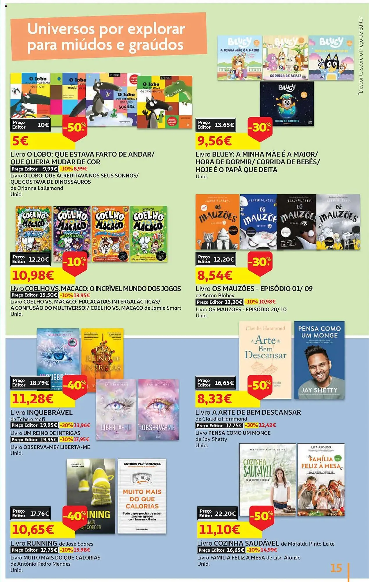 Folheto Folheto Auchan de 6 de maio até 22 de maio 2026 - Pagina 15