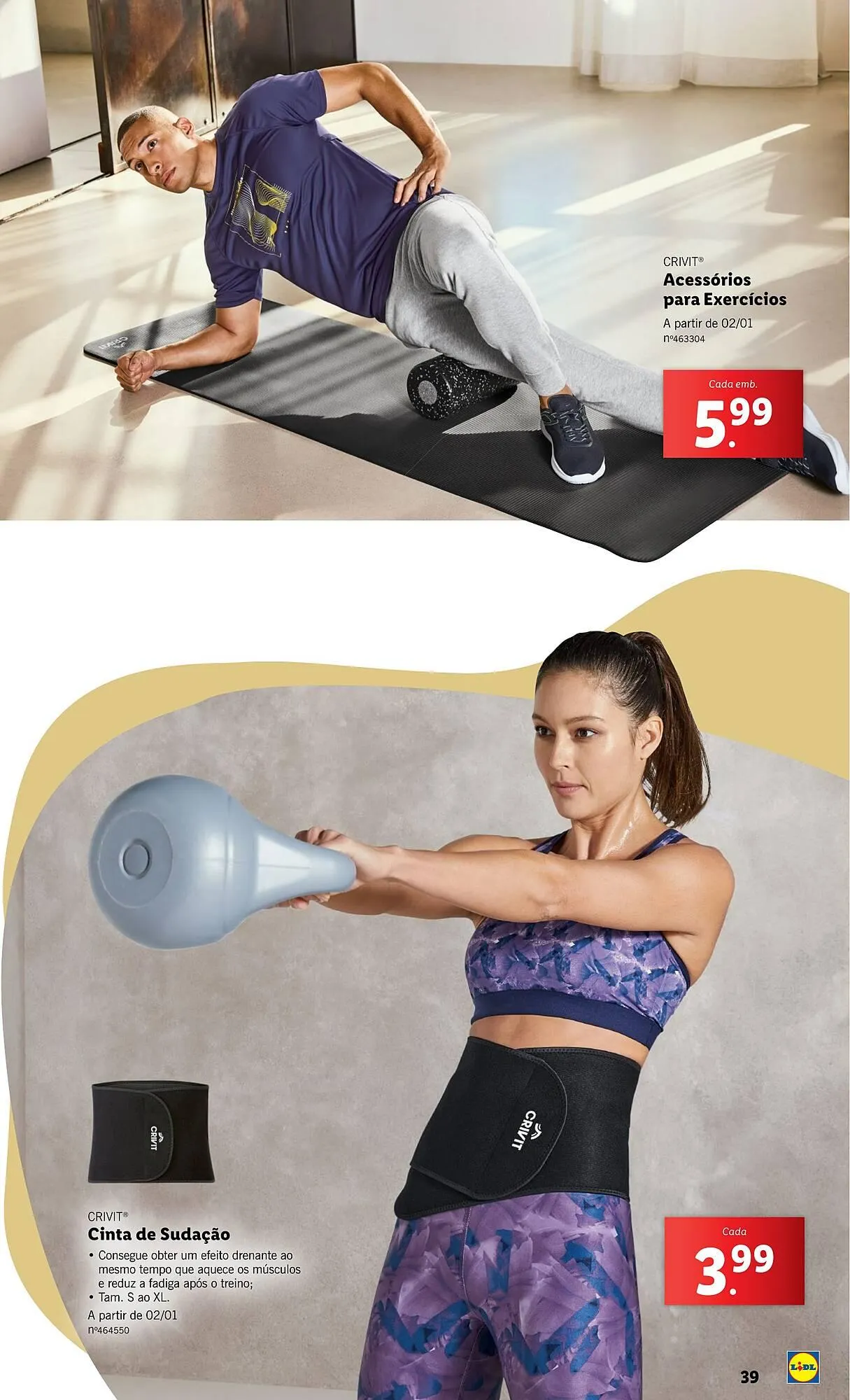 Folheto Folheto Lidl de 2 de janeiro até 6 de março 2025 - Pagina 39