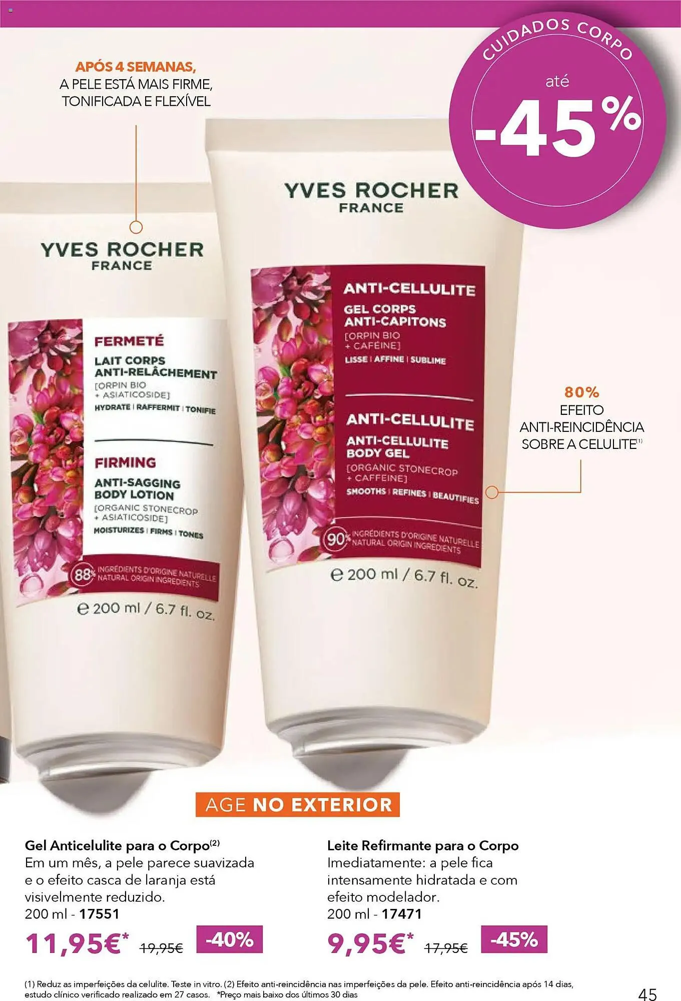 Folheto Catálogo Yves Rocher de 31 de março até 17 de abril 2026 - Pagina 45