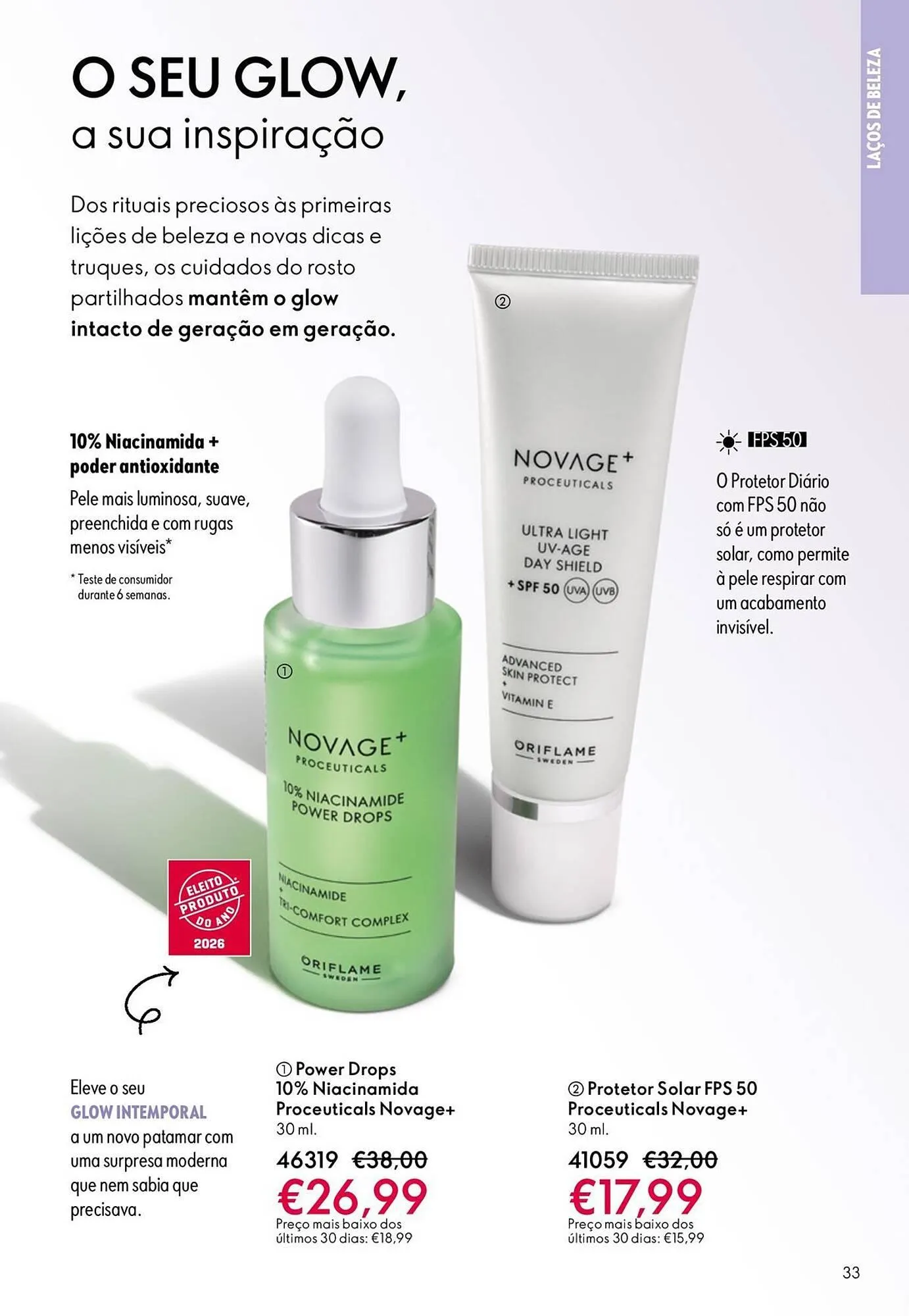 Folheto Catálogo Oriflame de 6 de maio até 26 de maio 2026 - Pagina 33
