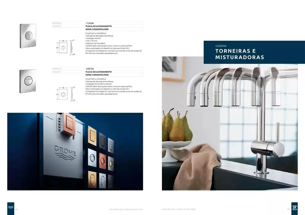Folheto Catalogo gama grohe 2024 b 1 digital de 14 de novembro até 31 de dezembro 2024 - Pagina 23