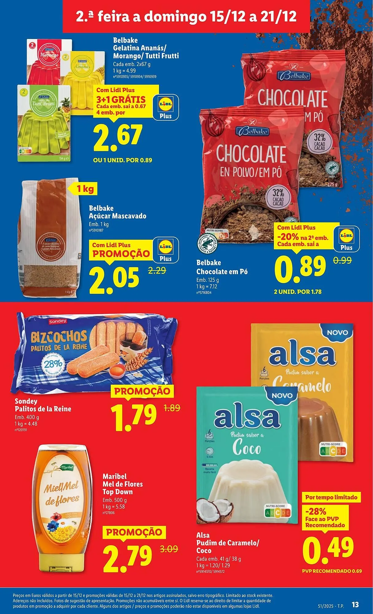 Folheto Folheto Lidl de 15 de dezembro até 21 de dezembro 2025 - Pagina 13
