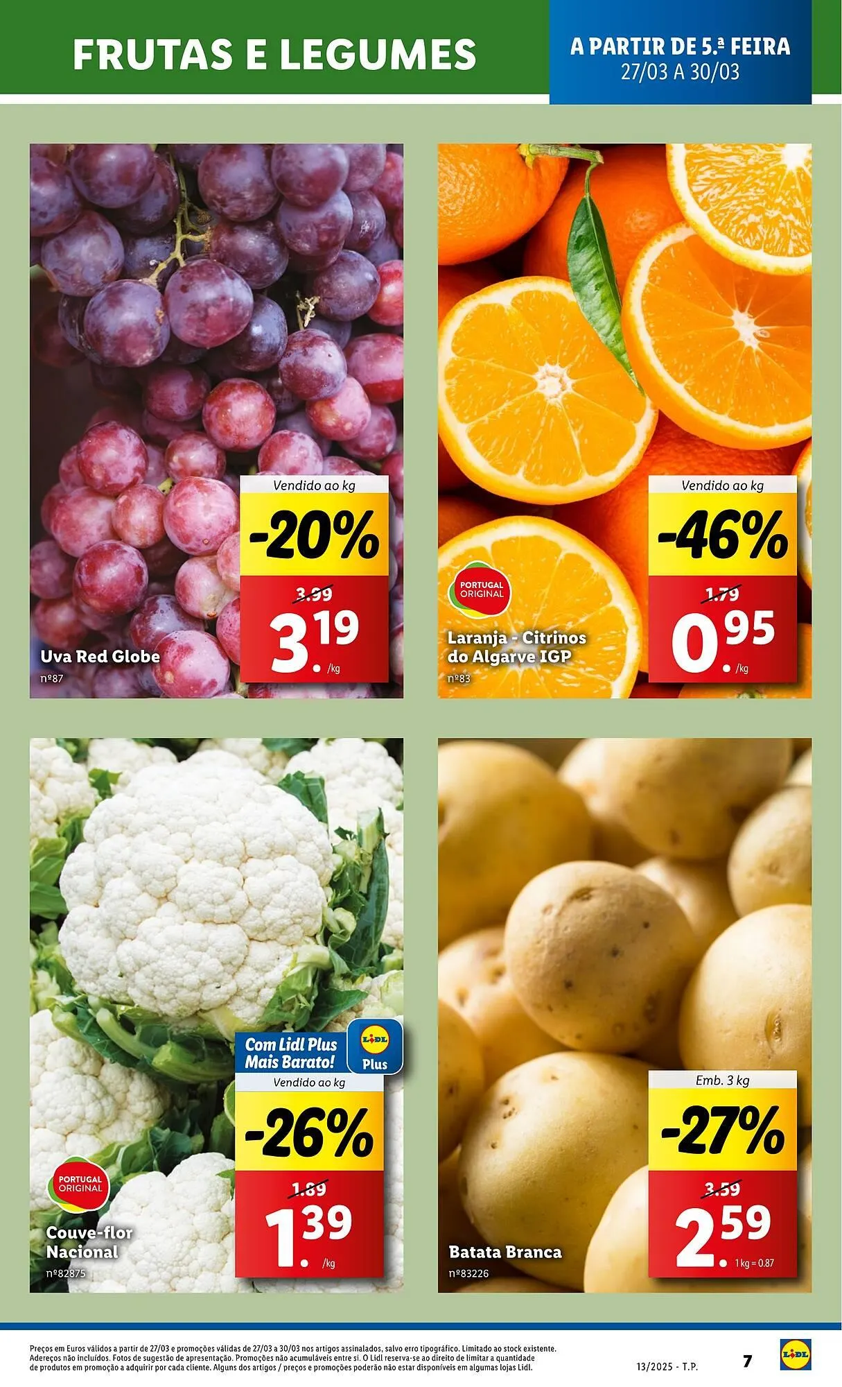 Folheto Folheto Lidl de 27 de março até 30 de março 2025 - Pagina 7