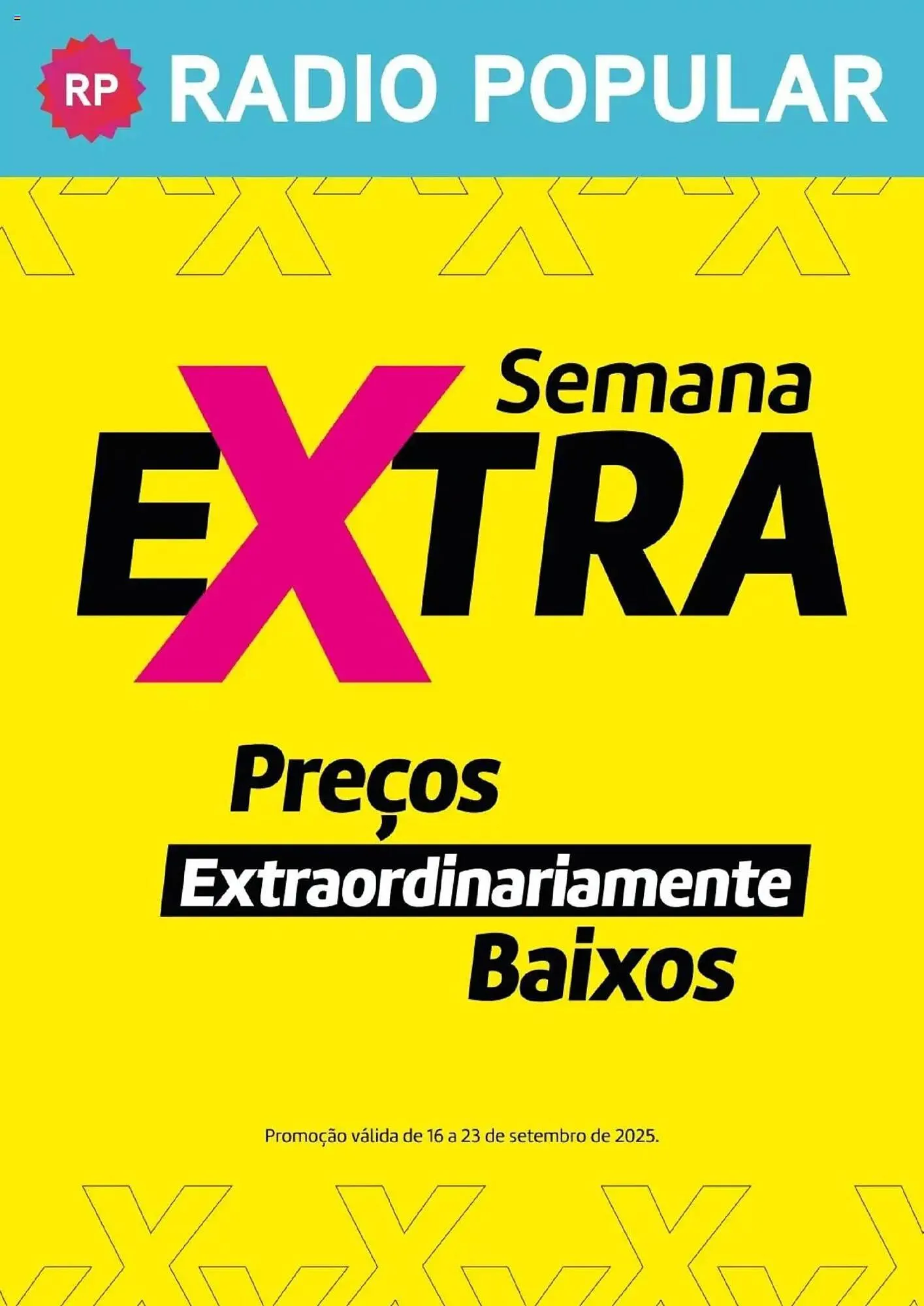 Folheto Radio Popular - 1