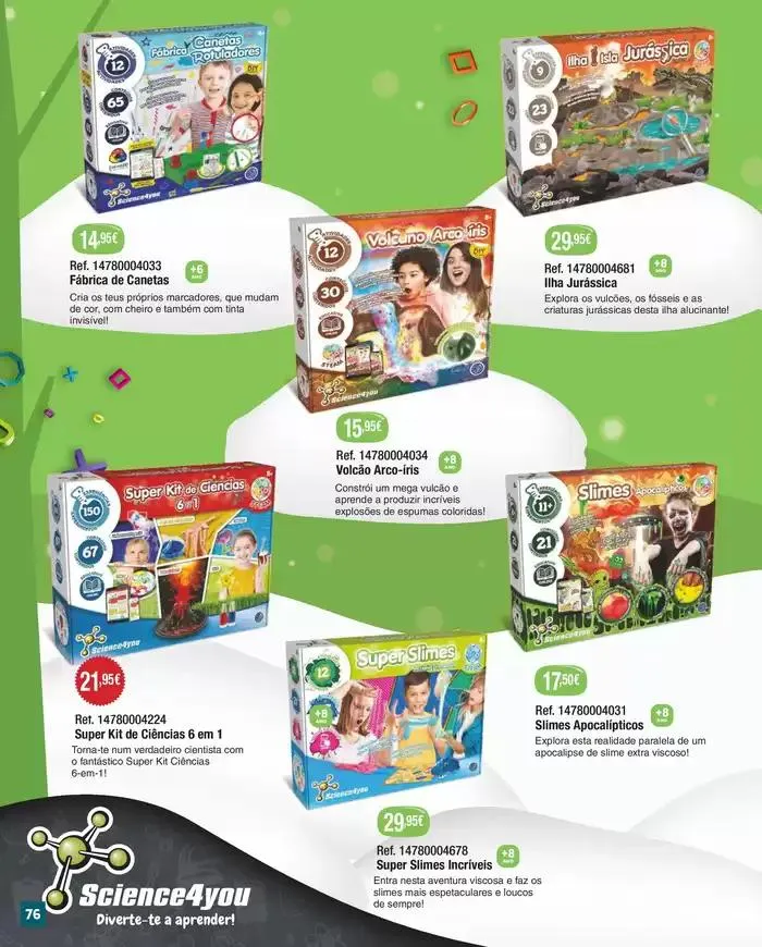 Folheto Catálogo De Brinquedos de 3 de dezembro até 31 de dezembro 2024 - Pagina 76