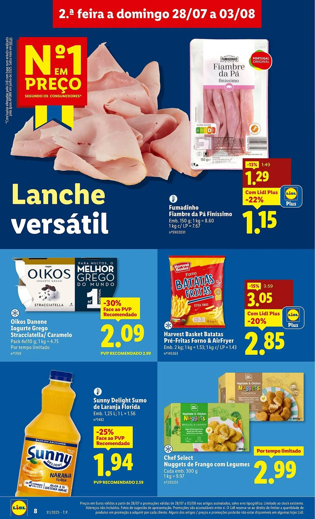 Folheto Folheto Lidl de 28 de julho até 3 de agosto 2025 - Pagina 8