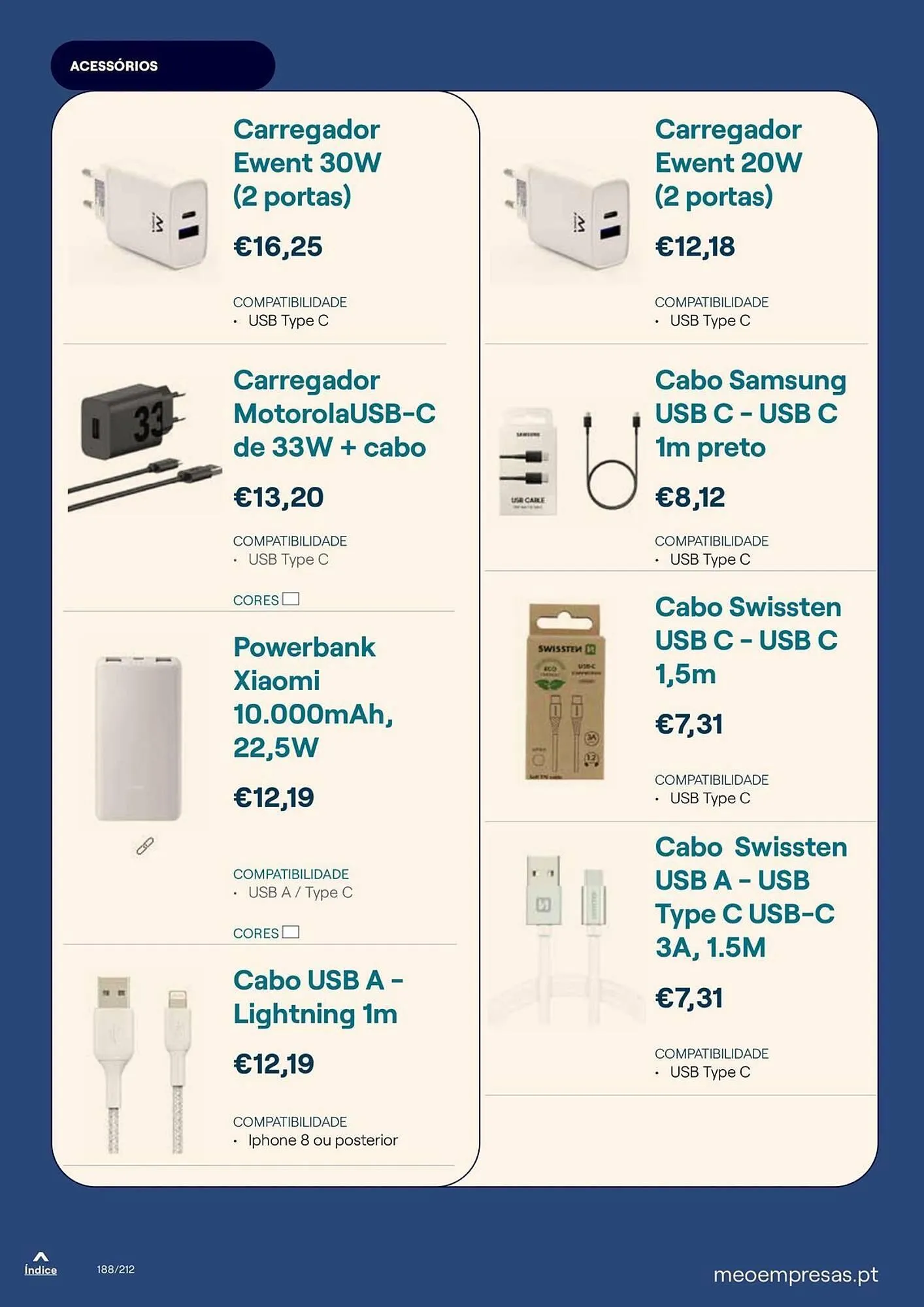 Folheto Catálogo MEO de 20 de outubro até 31 de dezembro 2025 - Pagina 188