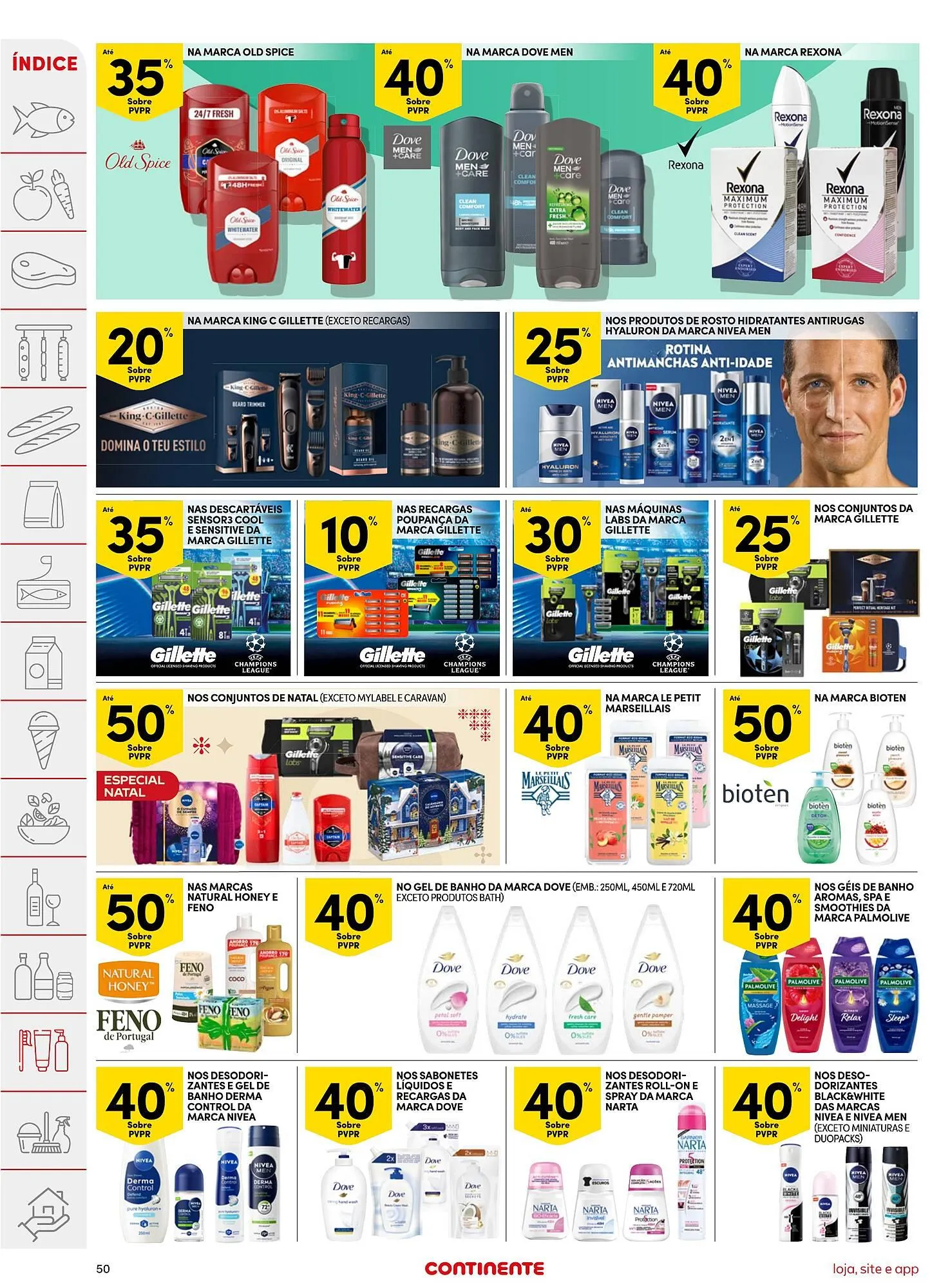 Folheto Folheto Continente de 16 de dezembro até 25 de dezembro 2025 - Pagina 50