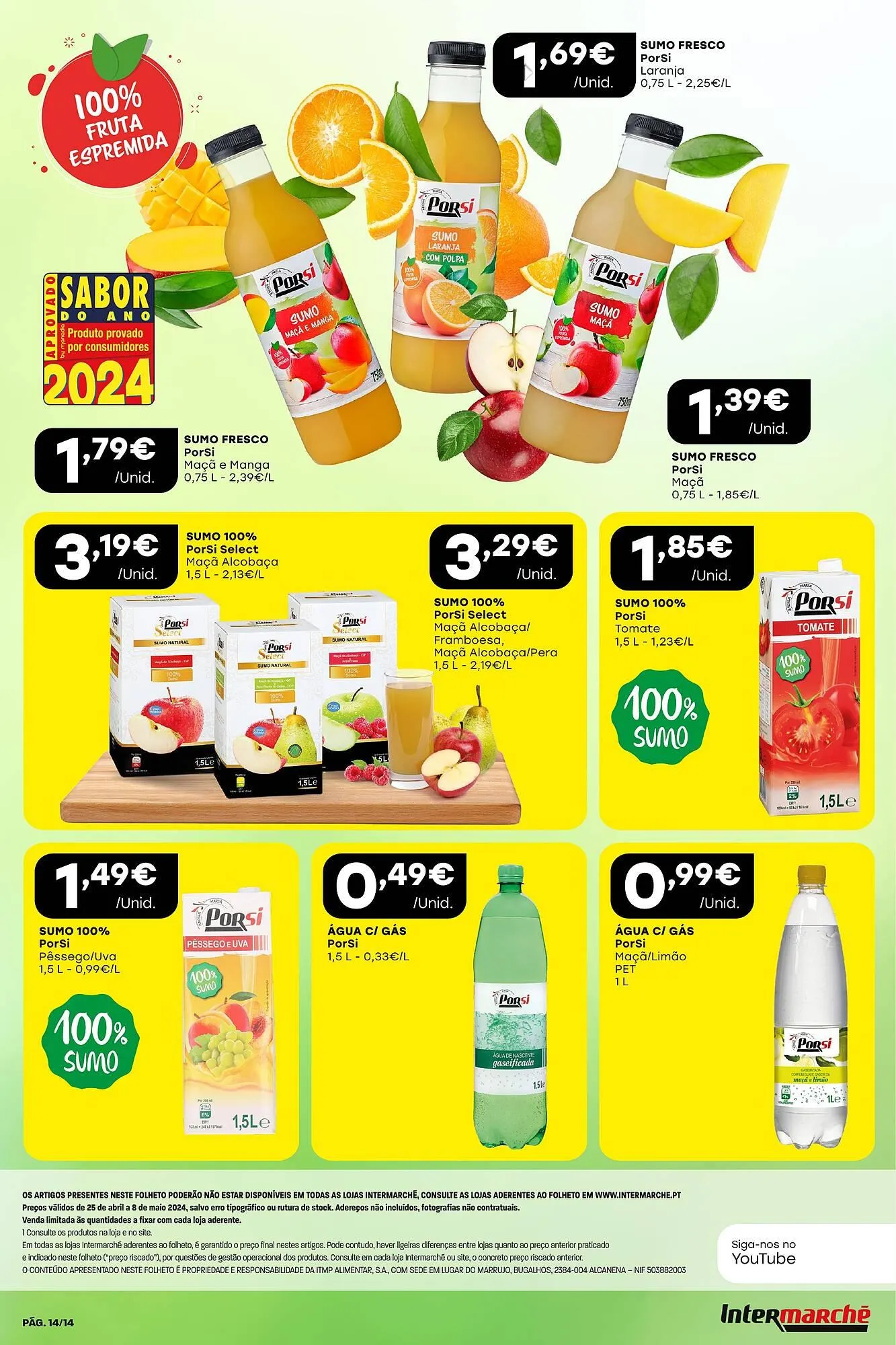 Folheto Folheto Intermarché de 25 de abril até 8 de maio 2024 - Pagina 14
