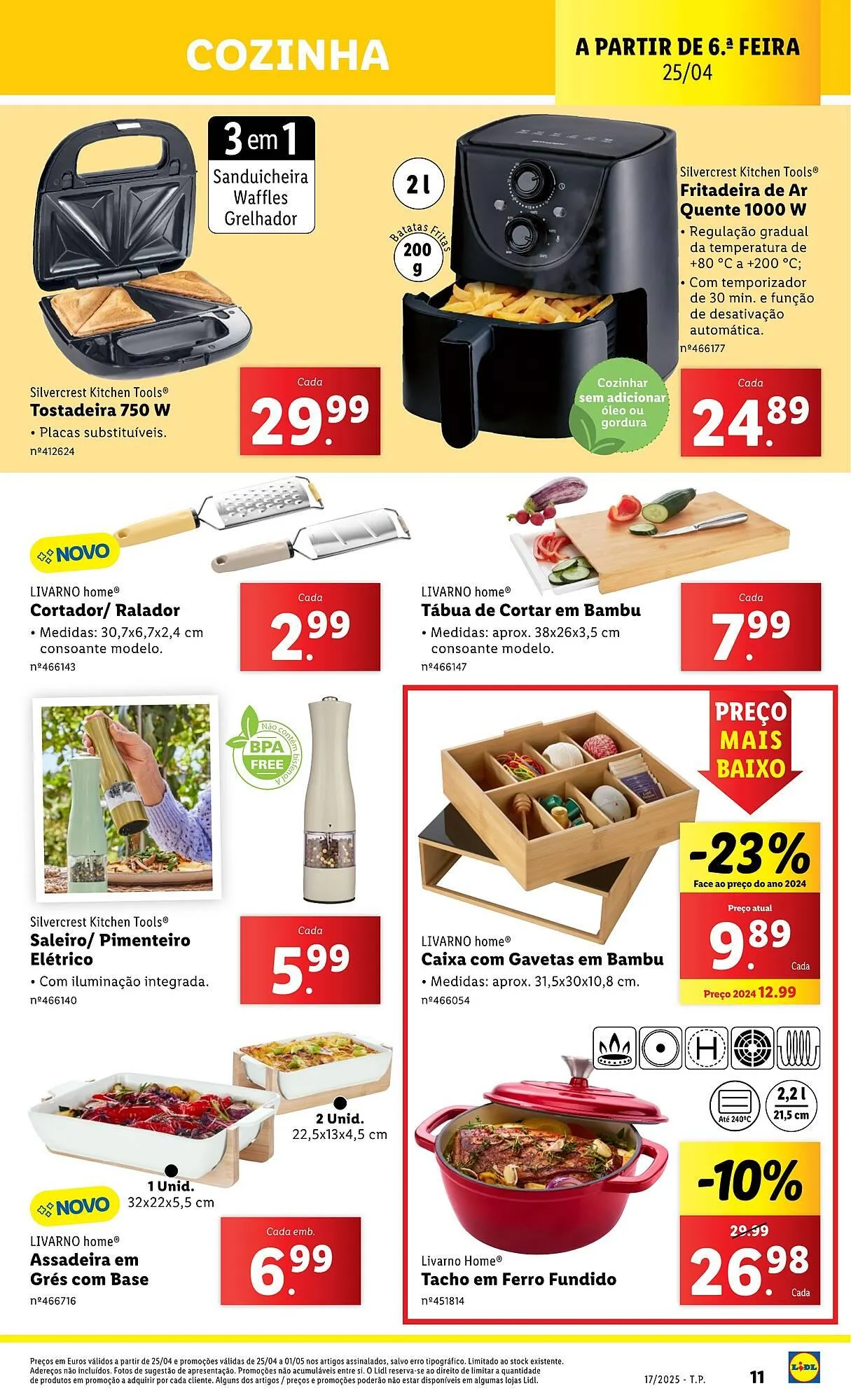 Folheto Folheto Lidl de 21 de abril até 27 de abril 2025 - Pagina 11