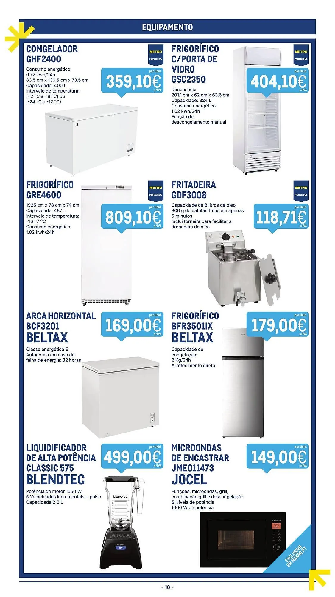Folheto Catálogo Makro de 12 de maio até 18 de maio 2026 - Pagina 18