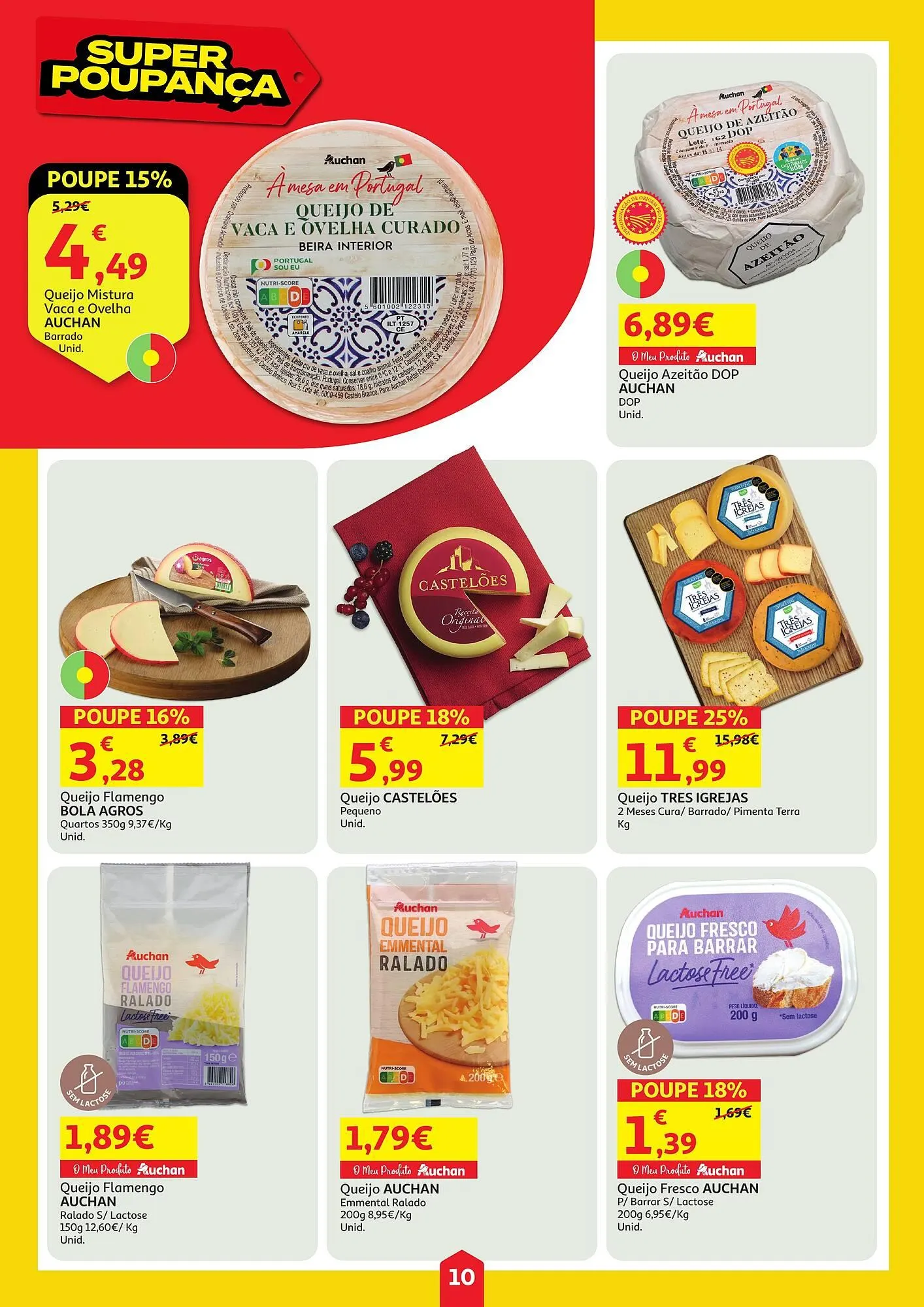 Folheto Folheto Auchan de 3 de abril até 9 de abril 2025 - Pagina 10