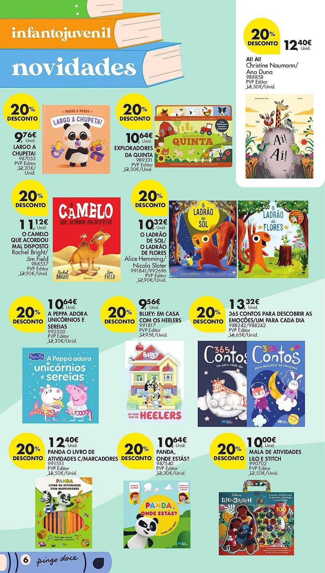 Folheto Folheto Pingo Doce de 1 de julho até 21 de julho 2025 - Pagina 6