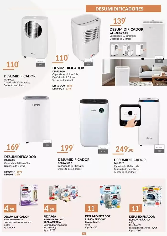 Folheto Folheto Aquecimento Brico Lordelo de 22 de outubro até 20 de janeiro 2025 - Pagina 22