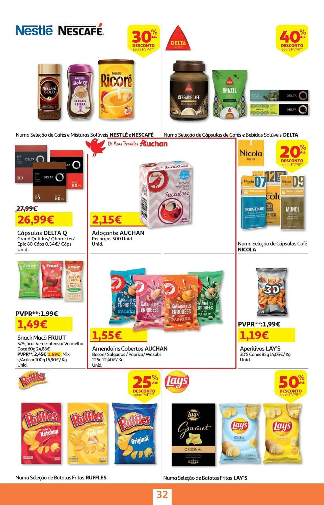 Folheto Folheto Auchan de 2 de junho até 17 de junho 2025 - Pagina 32