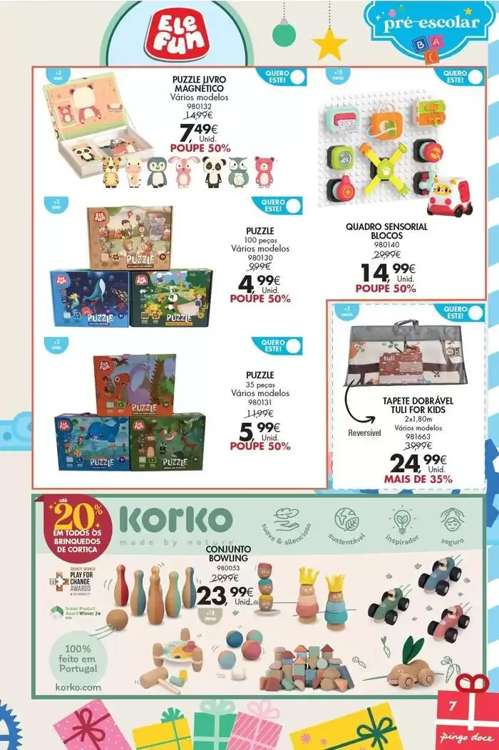 Folheto As nossas melhores pechinchas de 21 de novembro até 6 de janeiro 2025 - Pagina 67