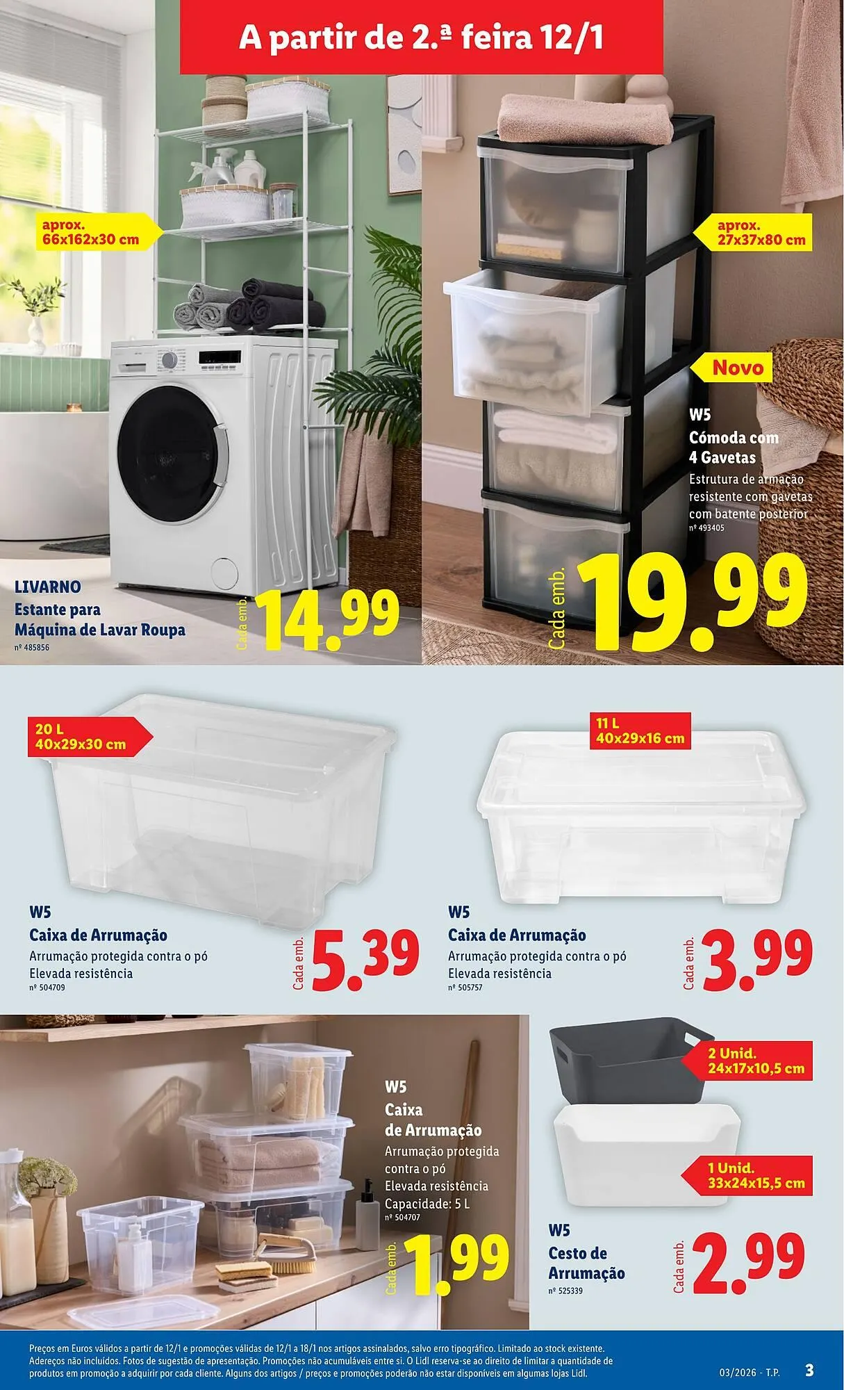 Folheto Folheto Lidl de 12 de janeiro até 18 de janeiro 2026 - Pagina 3