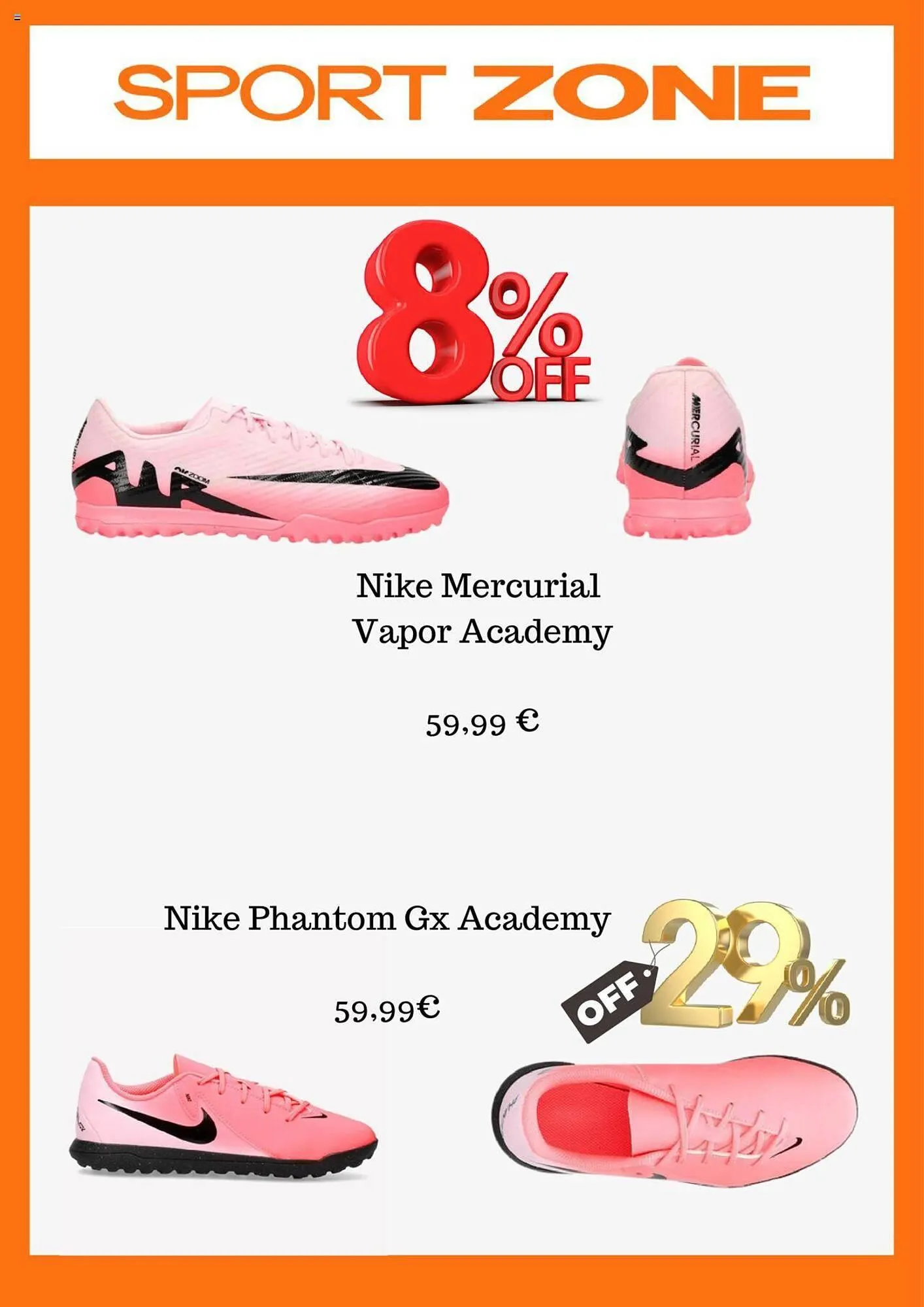 Folheto Folheto Sport Zone de 1 de outubro até 31 de outubro 2024 - Pagina 7