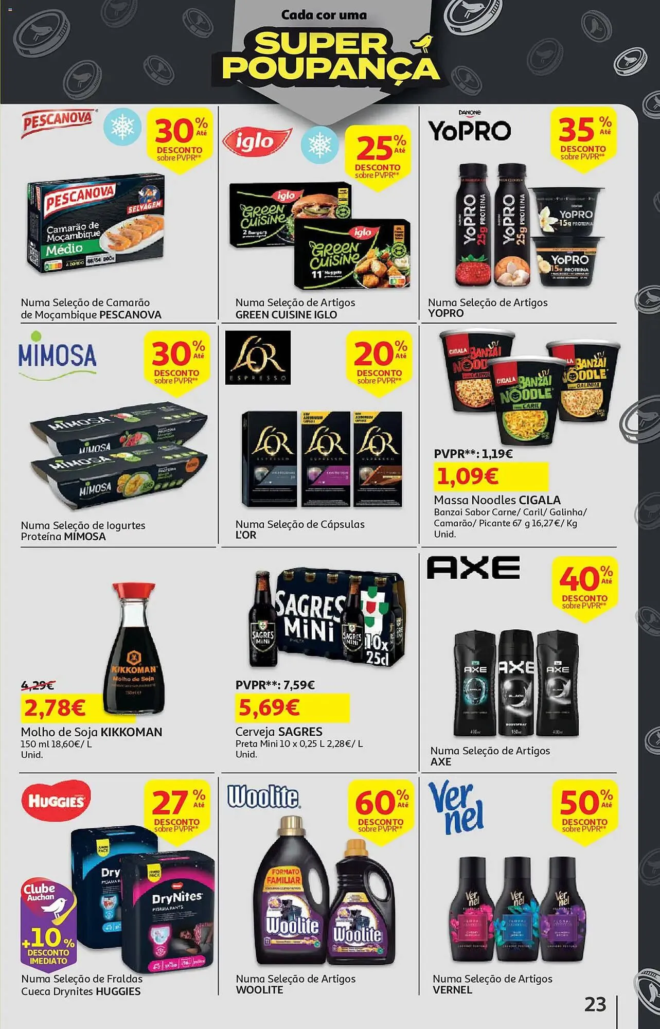 Folheto Folheto Auchan de 6 de maio até 22 de maio 2026 - Pagina 23