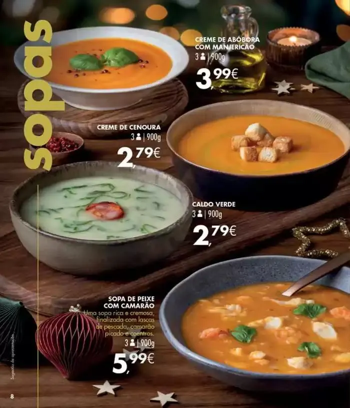 Folheto Pingo Doce Encomendas de Natal e Ano Novo Madeira de 26 de novembro até 26 de dezembro 2024 - Pagina 8