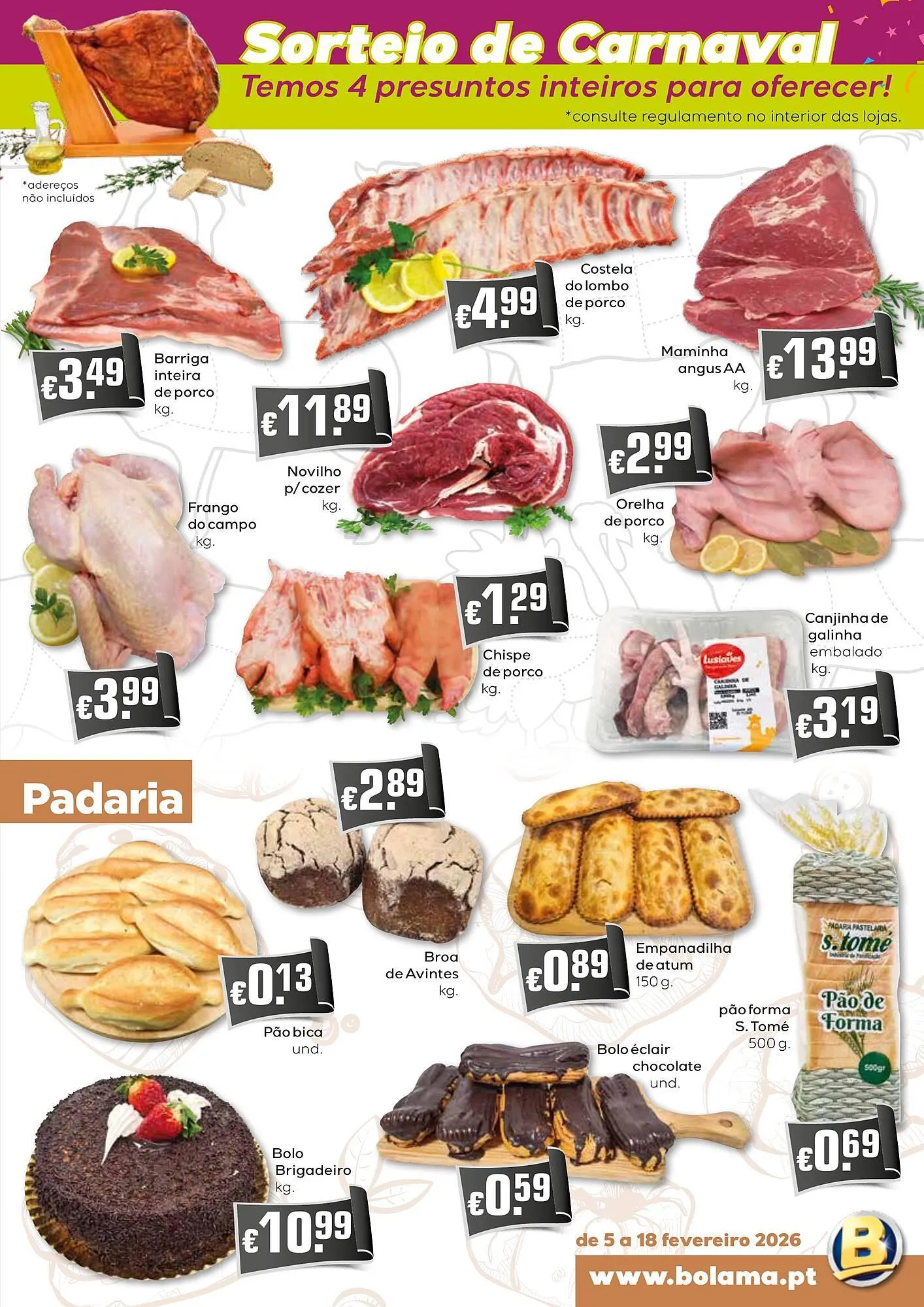 Folheto Folheto Bolama de 5 de fevereiro até 18 de fevereiro 2026 - Pagina 3