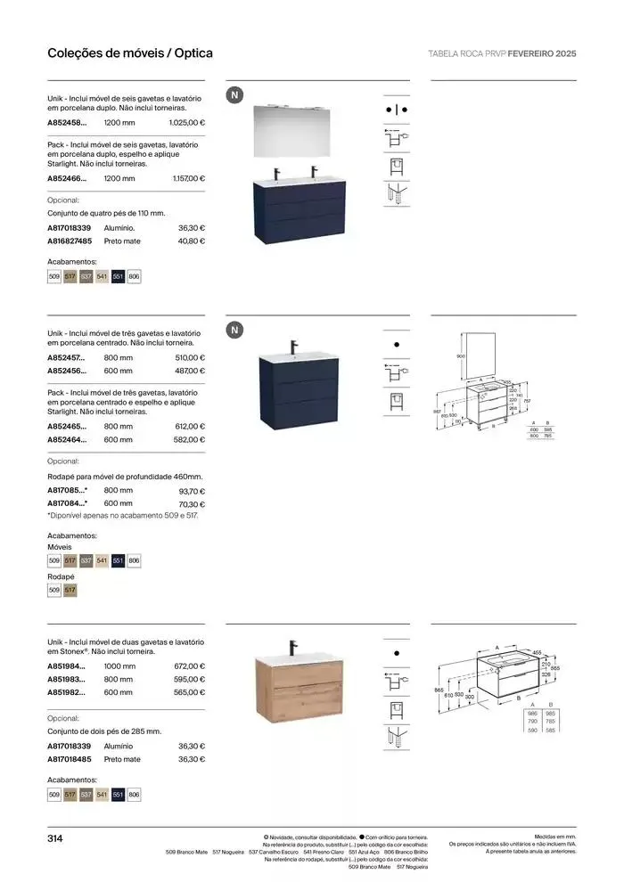 Folheto Soluções de Banho  de 6 de janeiro até 31 de dezembro 2025 - Pagina 316