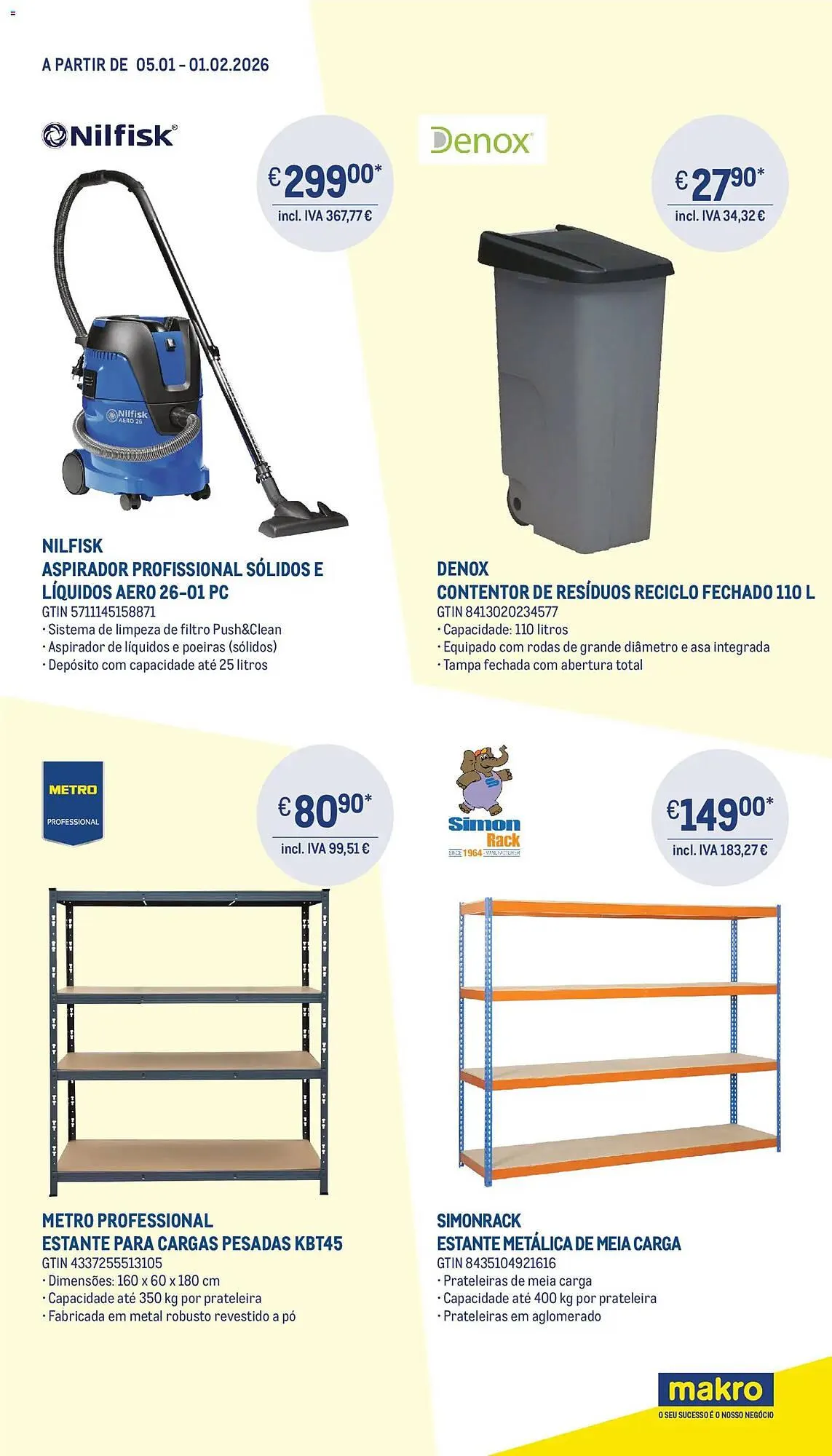 Folheto Catálogo Makro de 5 de janeiro até 2 de fevereiro 2026 - Pagina 3