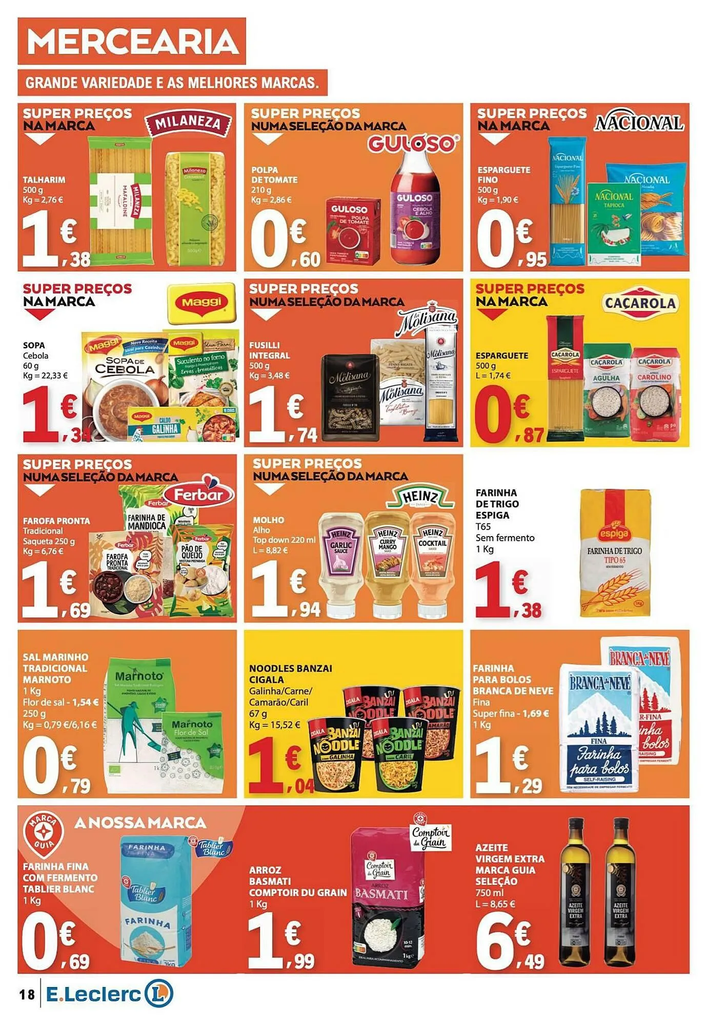 Folheto Folheto E.Leclerc de 19 de março até 25 de março 2026 - Pagina 18