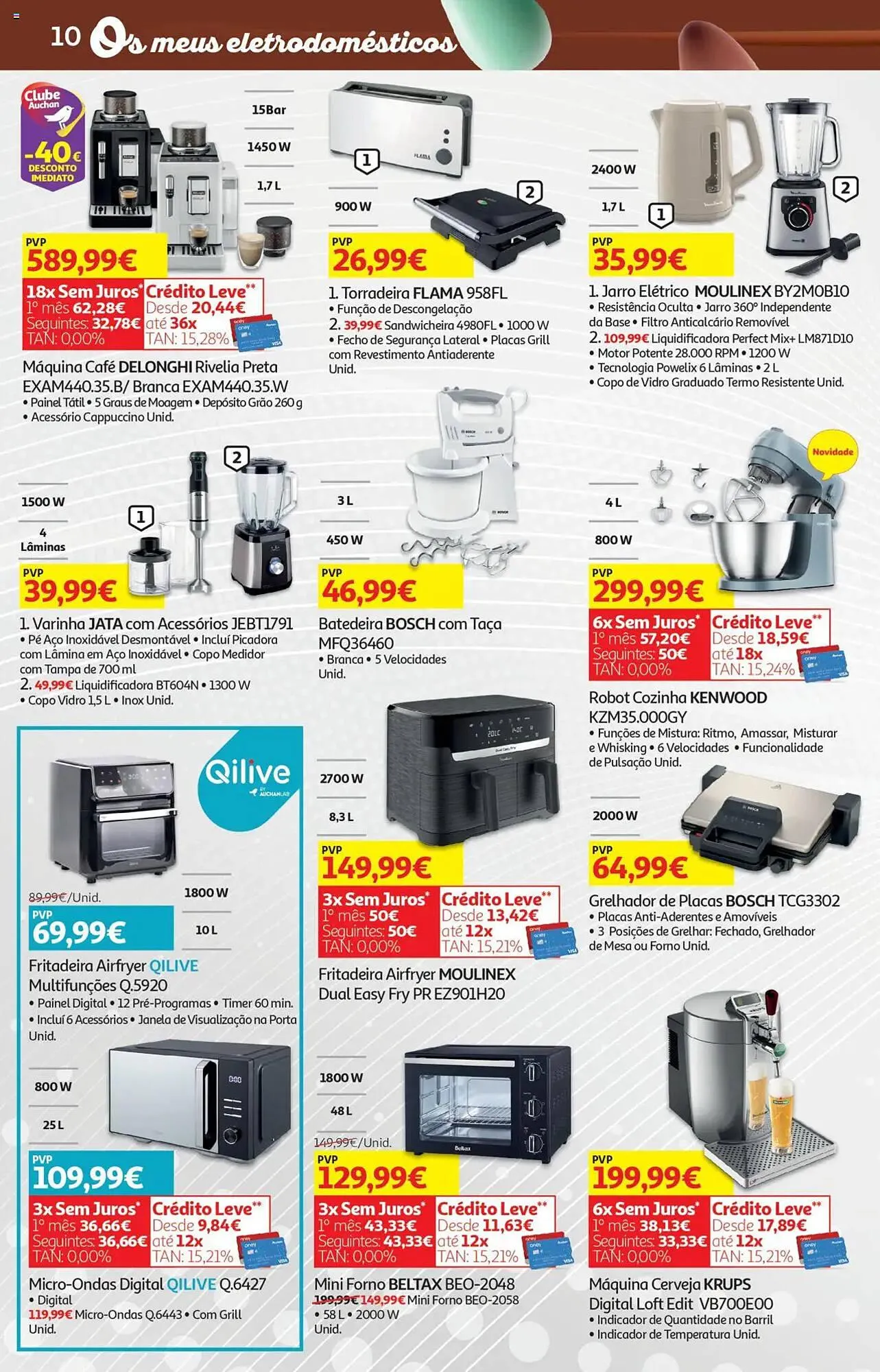 Folheto Folheto Auchan de 2 de abril até 20 de abril 2025 - Pagina 10