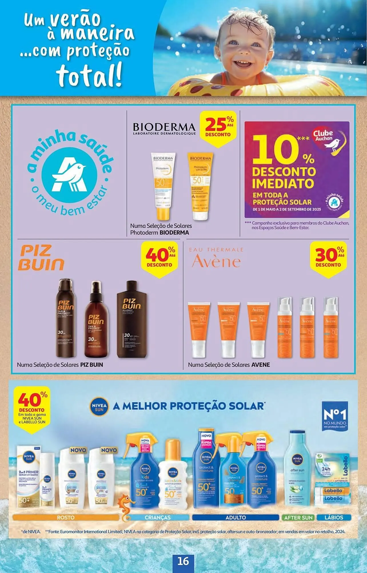 Folheto Folheto Auchan de 2 de junho até 17 de junho 2025 - Pagina 16