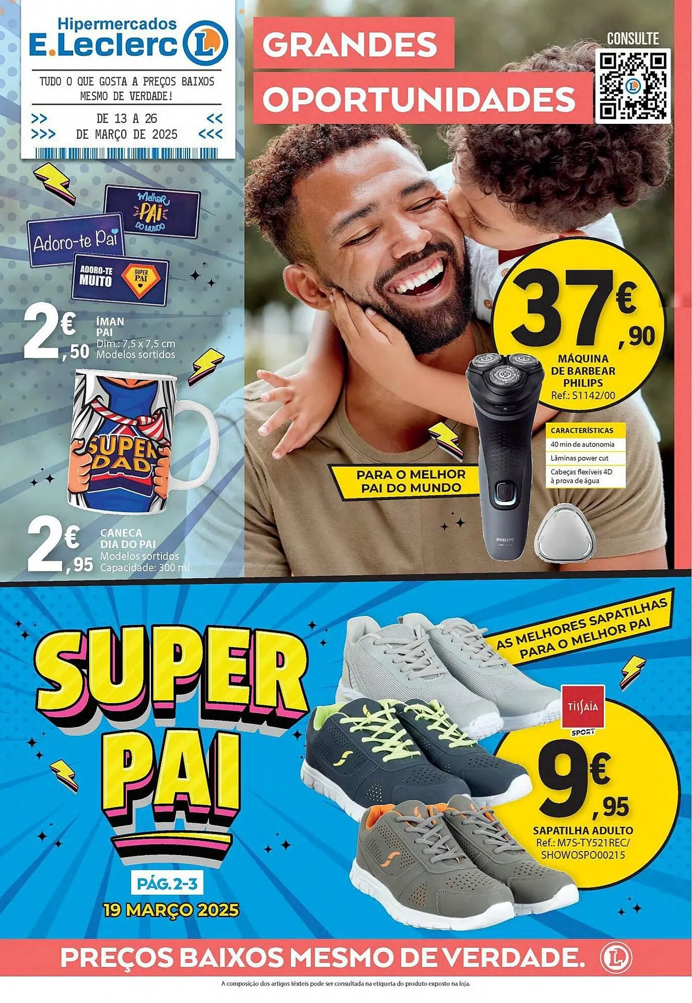 Folheto Folheto E.Leclerc de 13 de março até 26 de março 2025 - Pagina 1