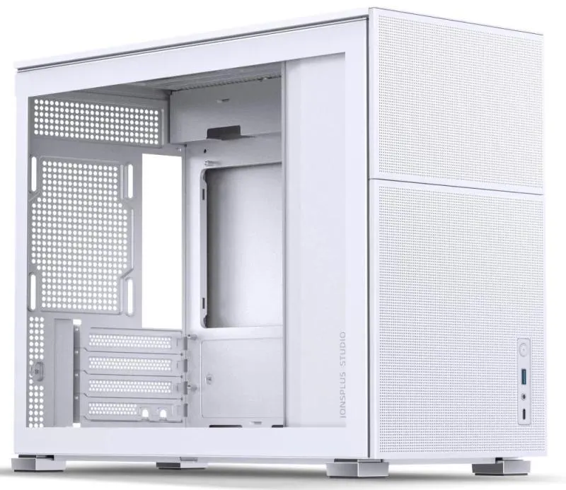 Caixa Micro-ATX Jonsbo D31 MESH Vidro Temperado Branco