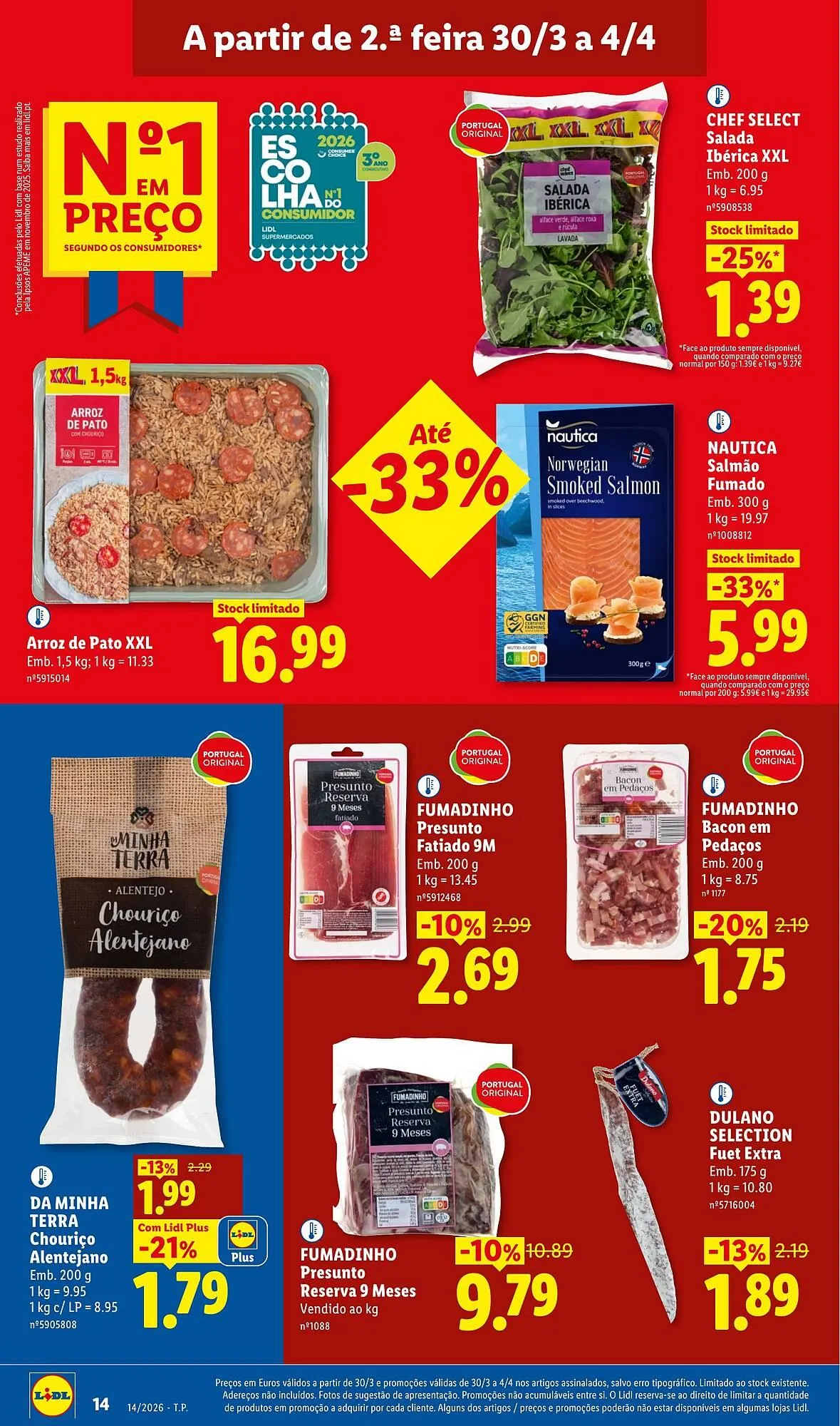Folheto Folheto Lidl de 30 de março até 4 de abril 2026 - Pagina 14