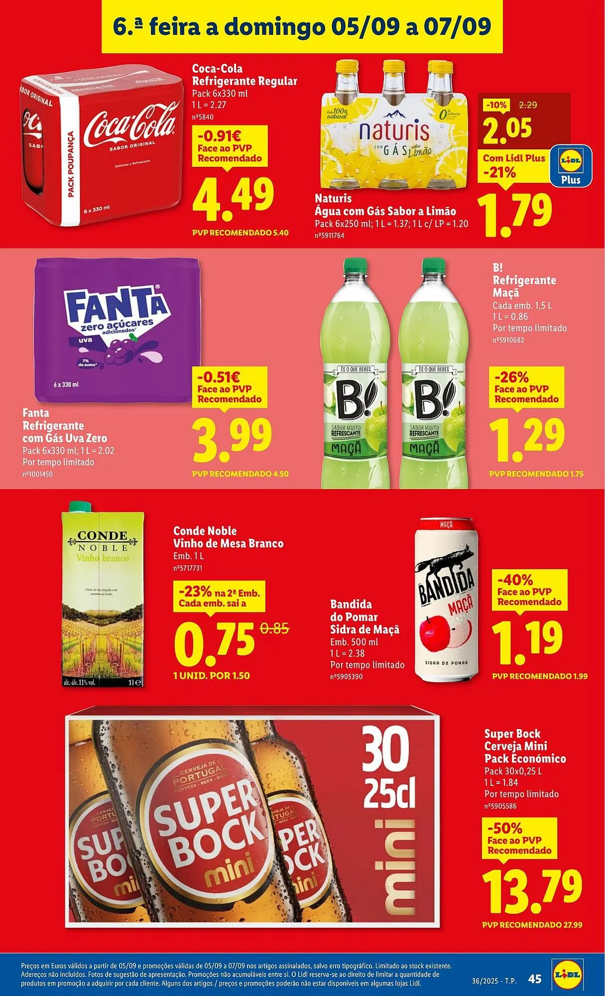 Folheto Folheto Lidl de 1 de setembro até 7 de setembro 2025 - Pagina 45