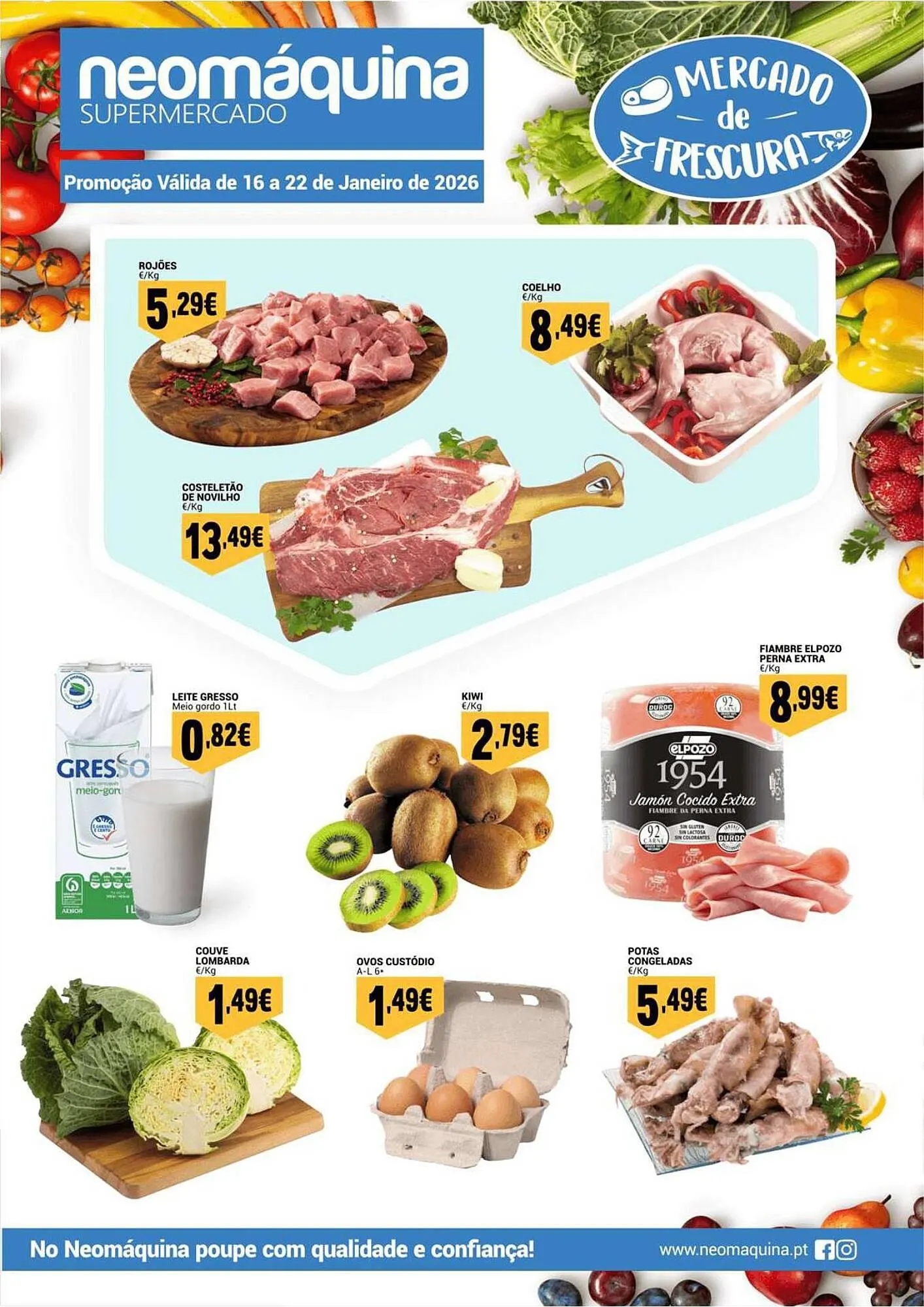 Folheto Folheto Neomáquina de 16 de janeiro até 22 de janeiro 2026 - Pagina 1