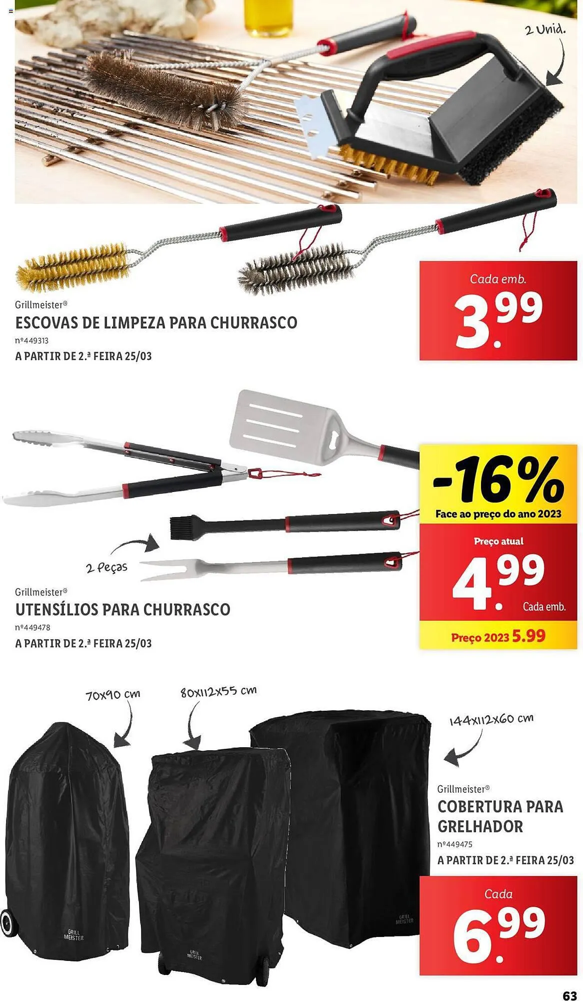 Folheto Folheto Lidl de 4 de março até 31 de março 2024 - Pagina 63