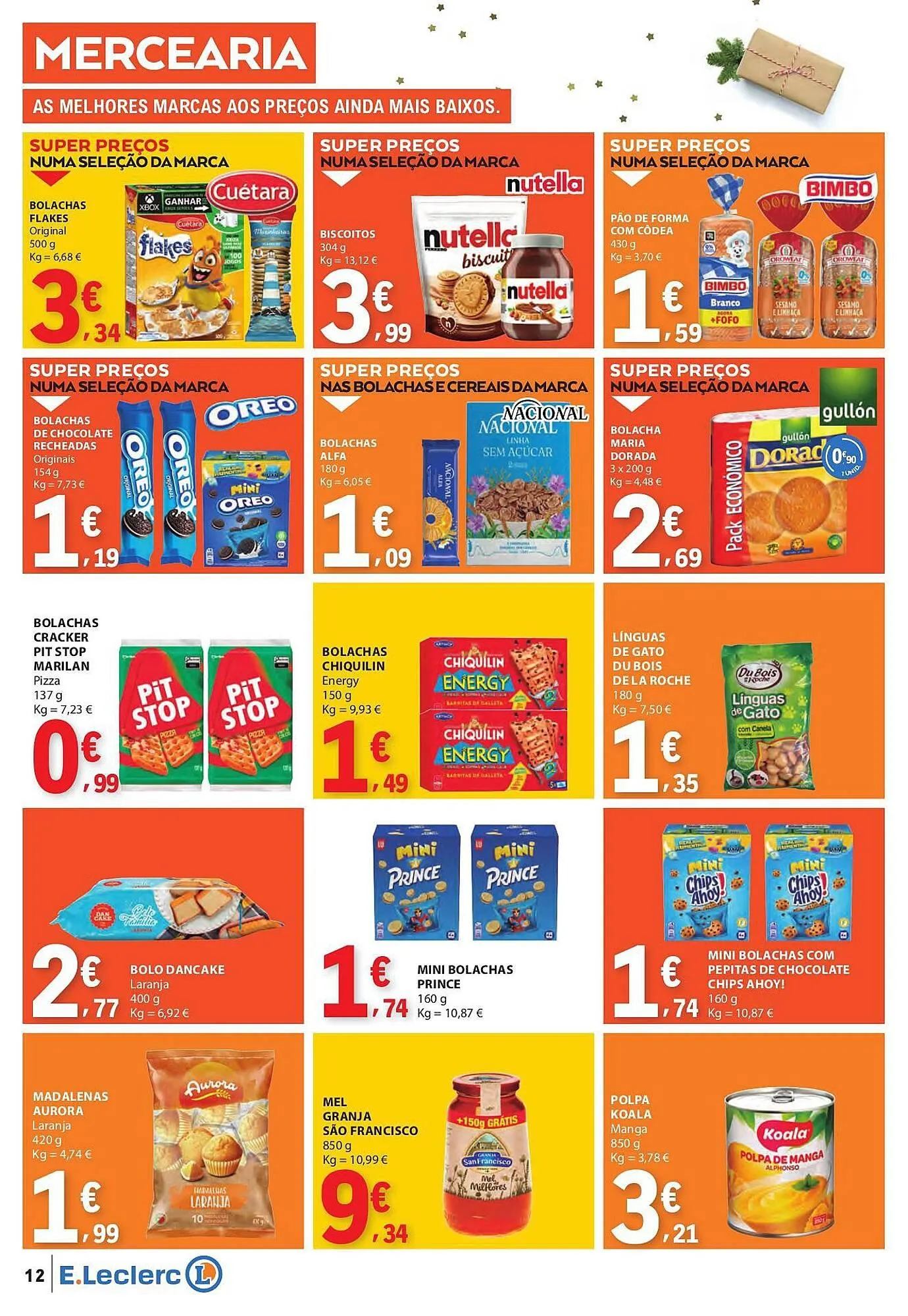 Folheto Folheto E.Leclerc de 11 de dezembro até 17 de dezembro 2025 - Pagina 12